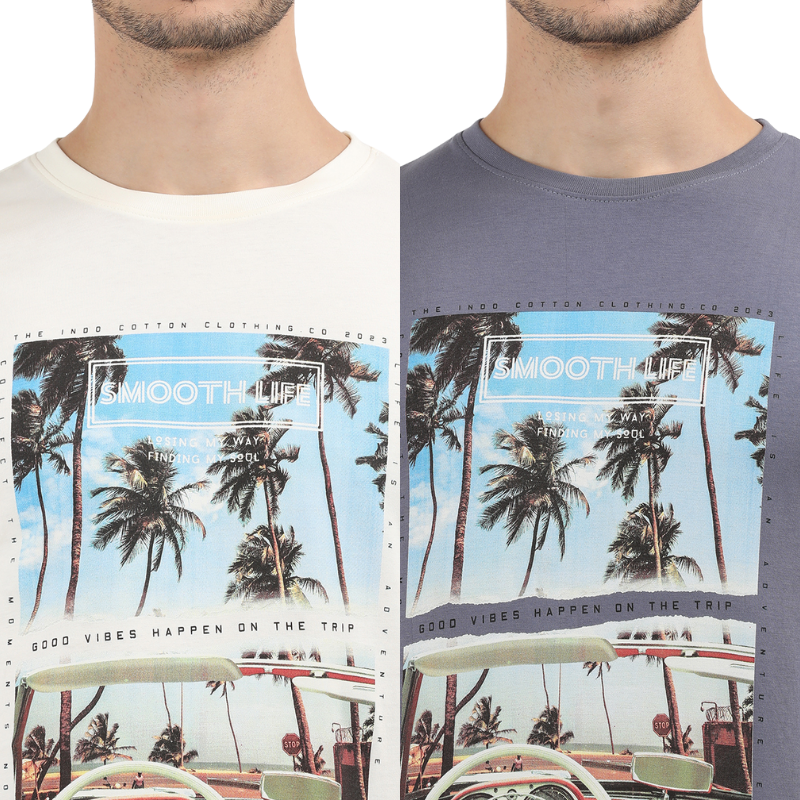 Crew Neck T-Shirt Pack of 2