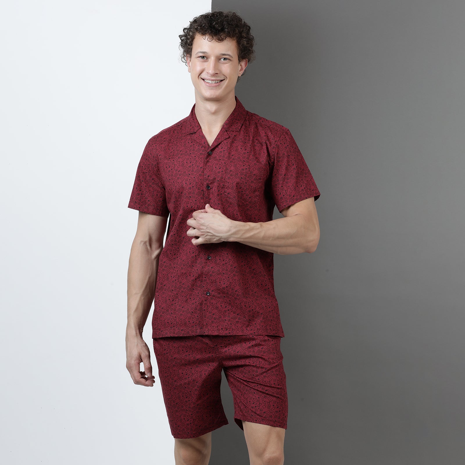 Marron Men Boxer Set