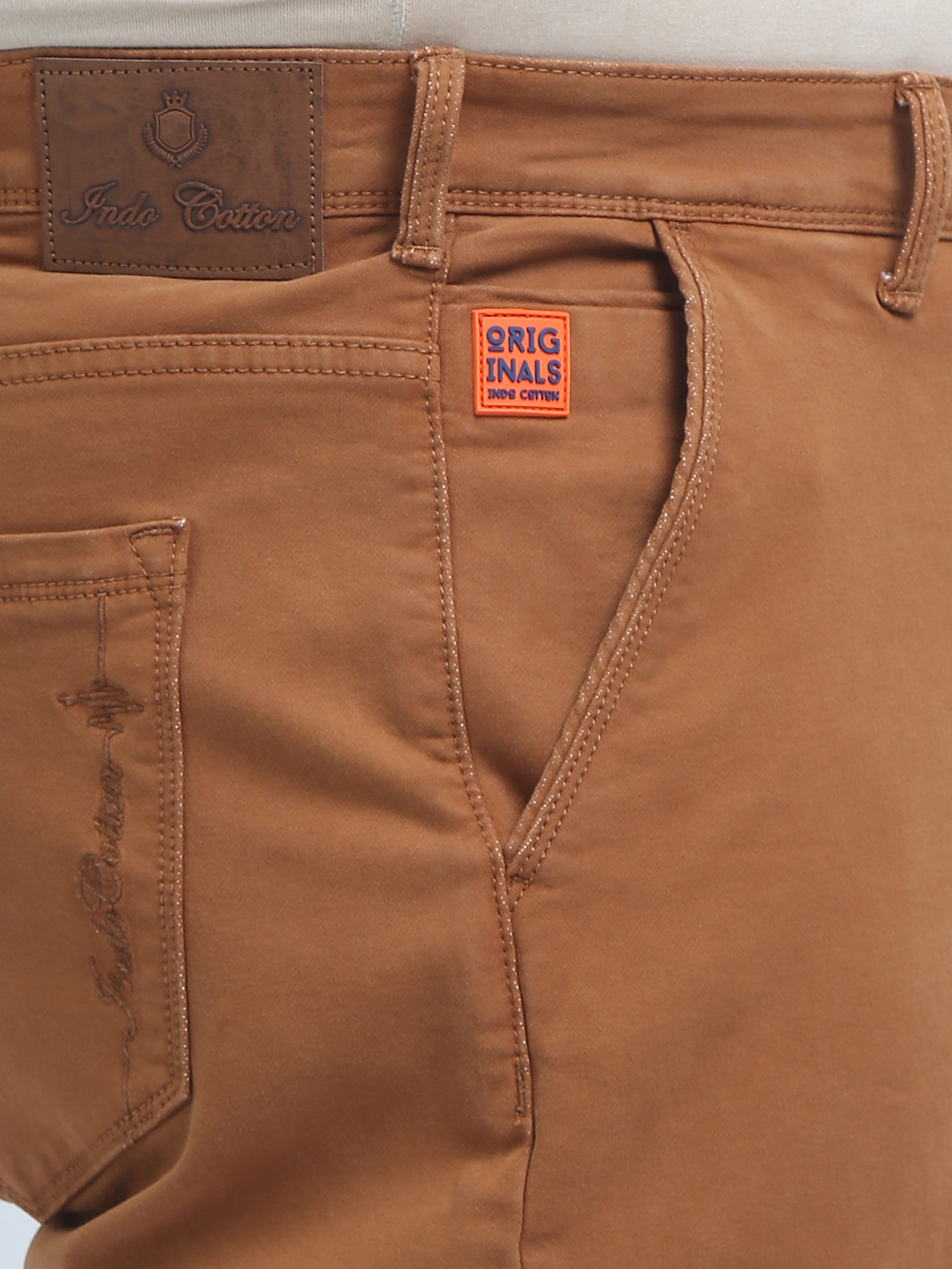 Men's Plus Size Over-Dyed-Denim Pants
