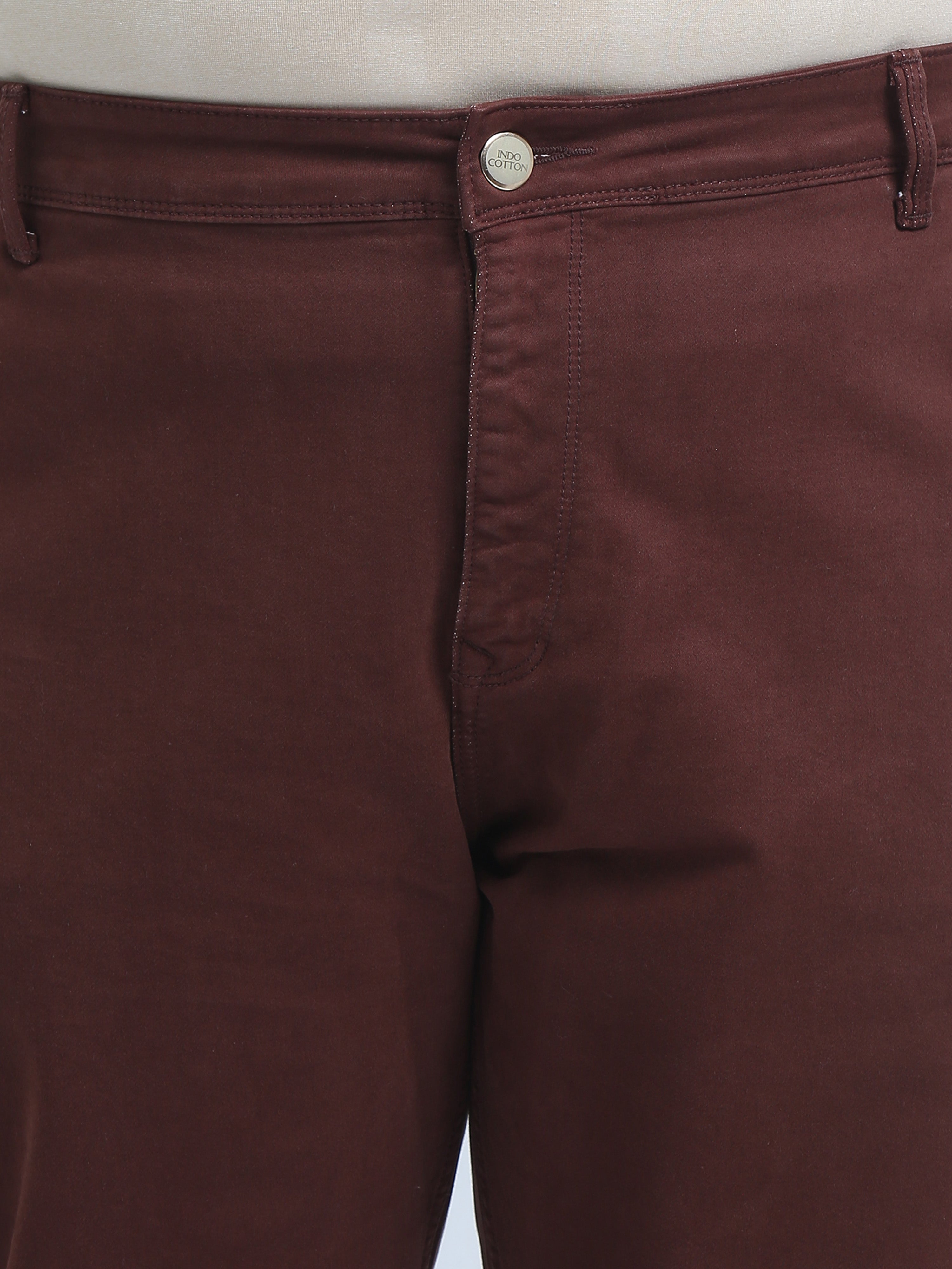 RFD Denim Brown Midrise Slim Fit Jeans