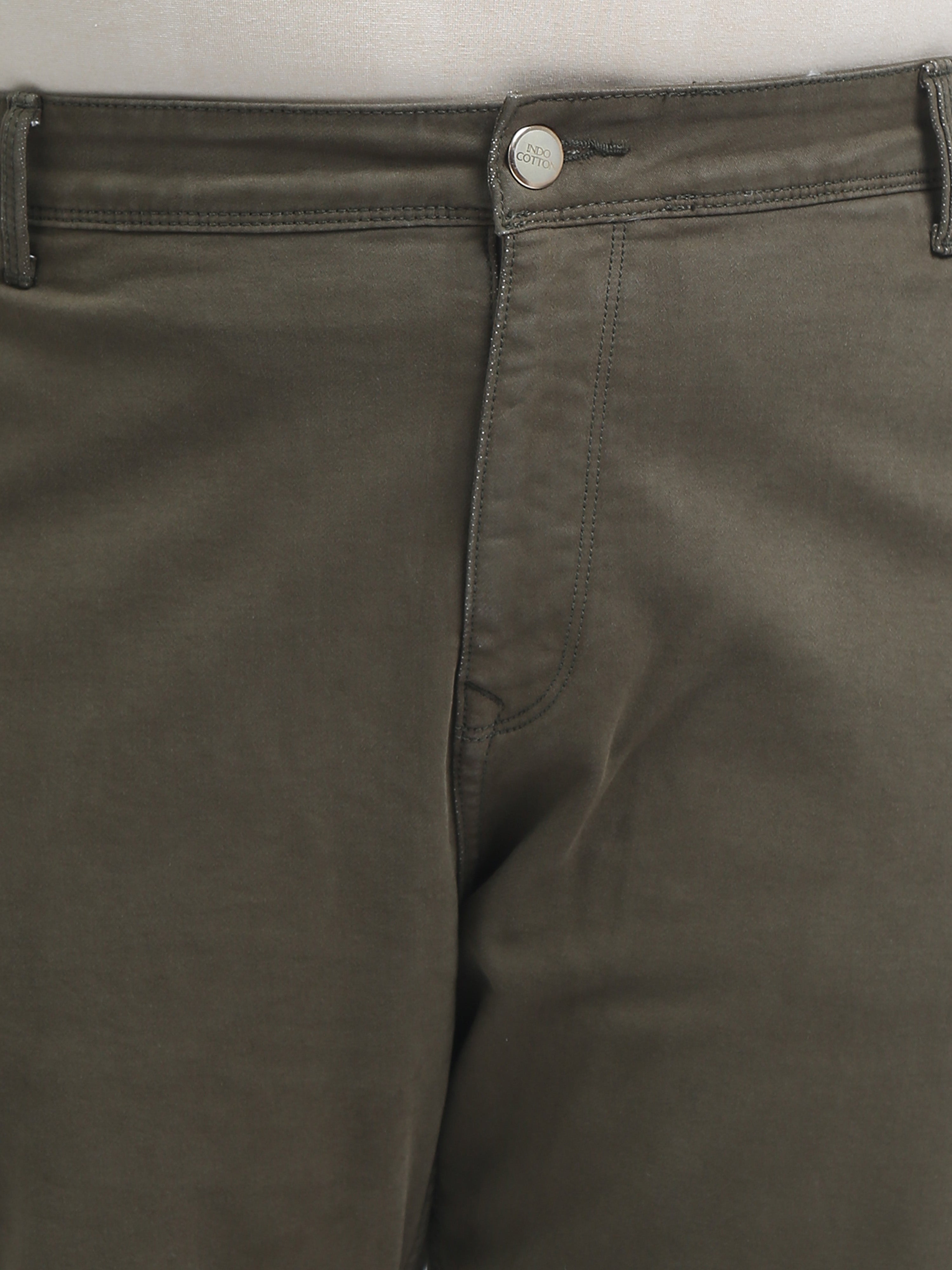 Men's Plus Size Over-Dyed-Denim Pants