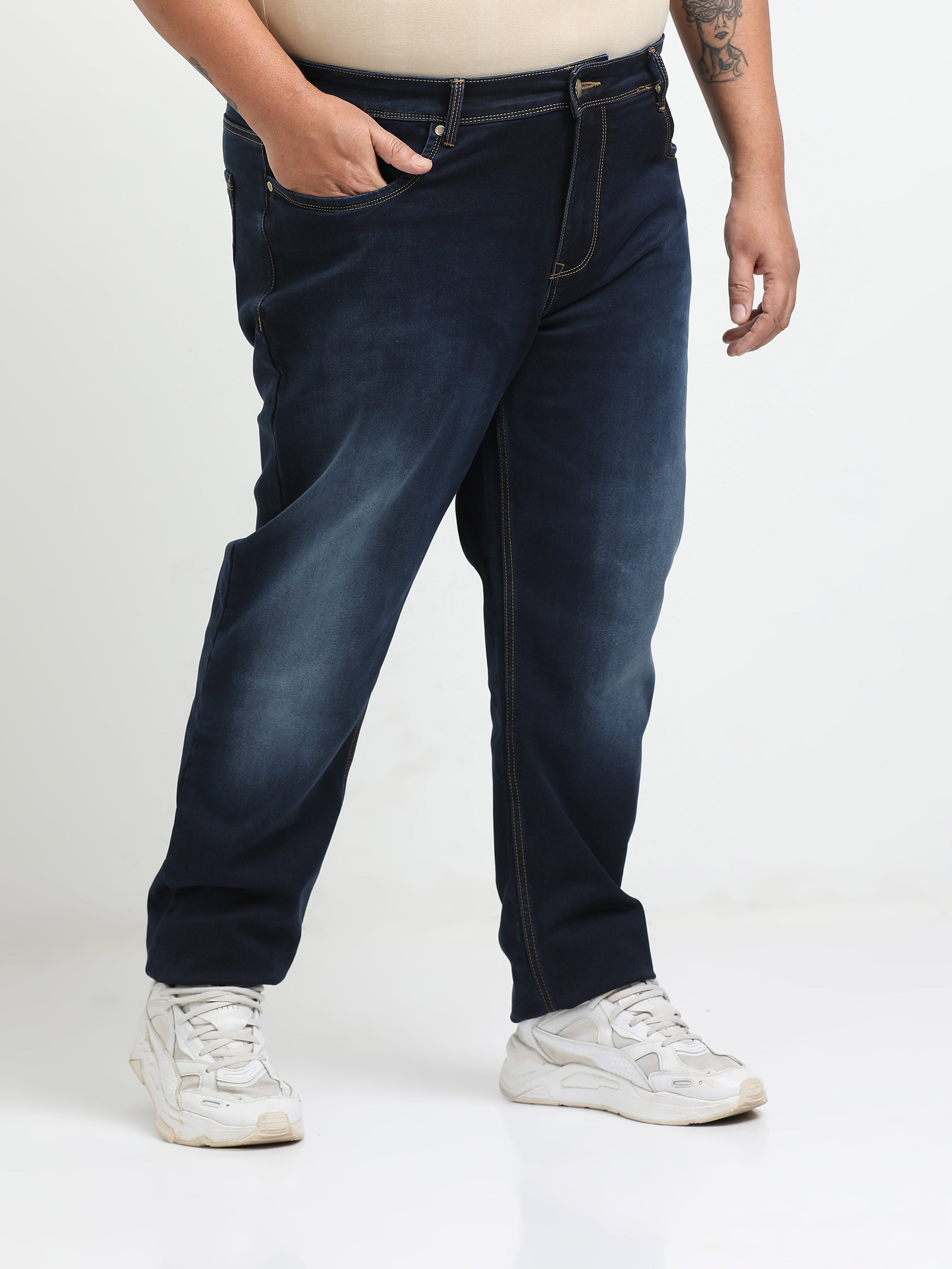 Men's Plus Size Denim Jeans
