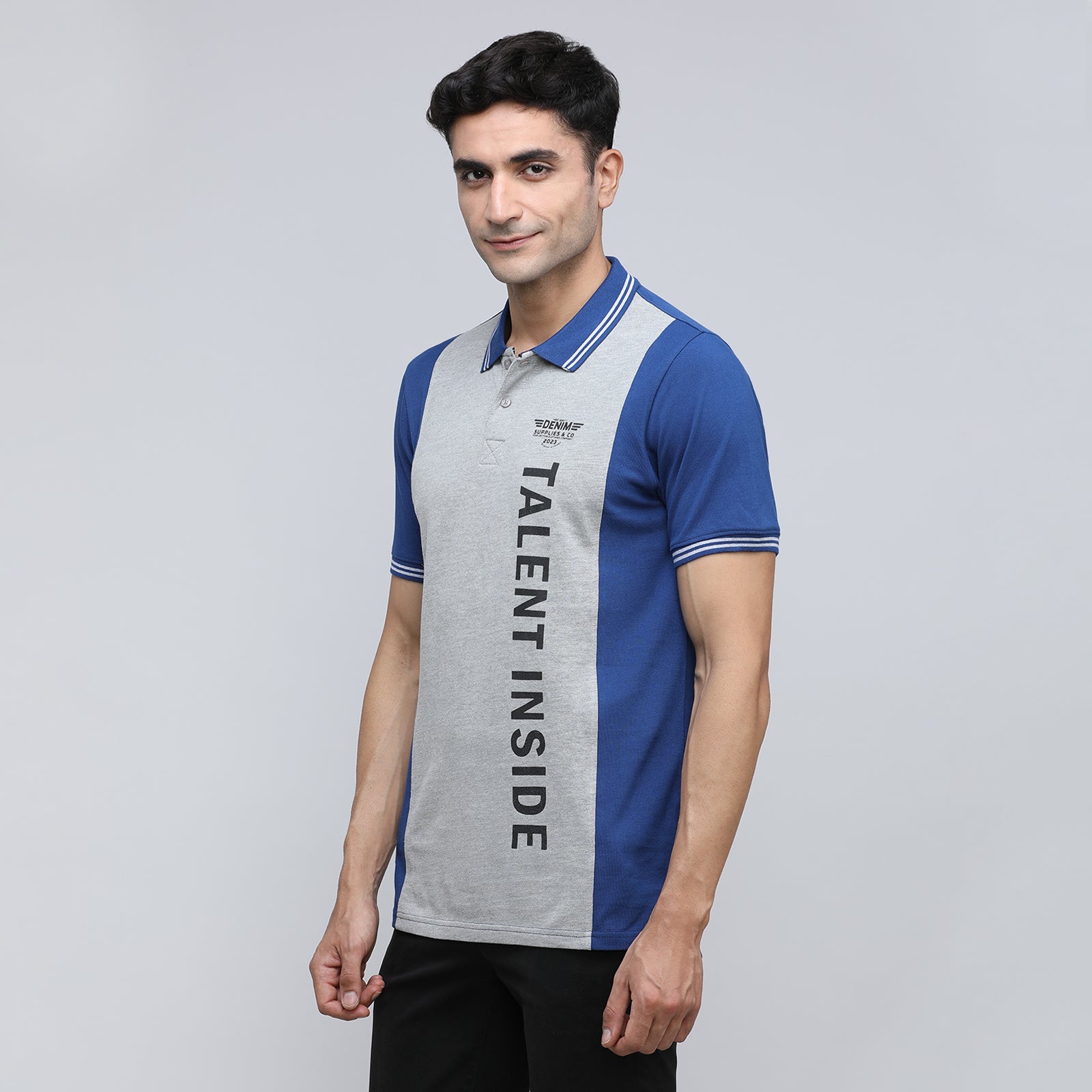 Indo Cotton Men's Polo T-Shirt