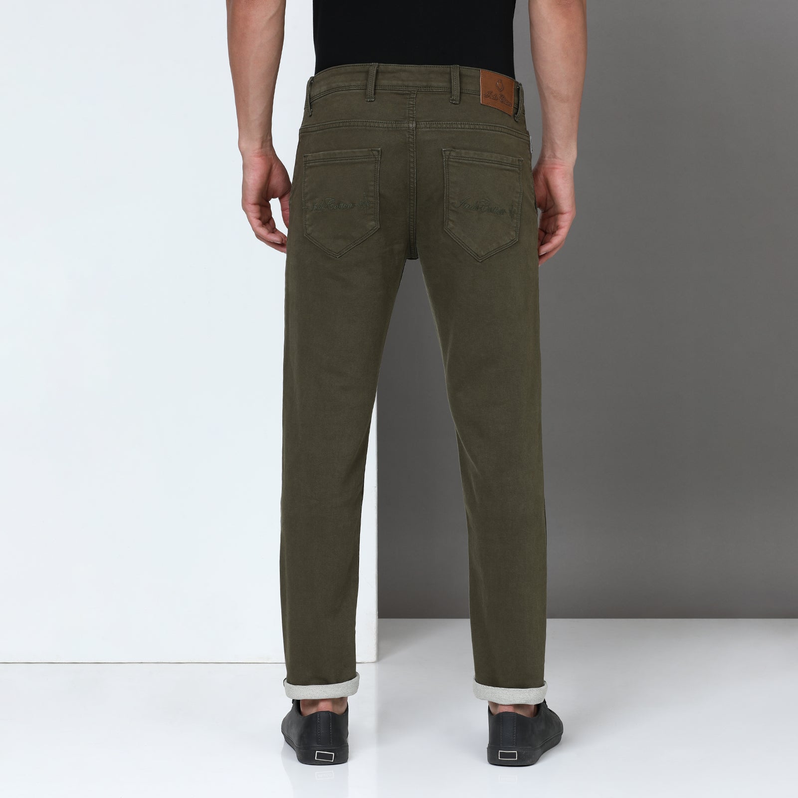 RFD Denim Olive Midrise Slim Fit Jeans