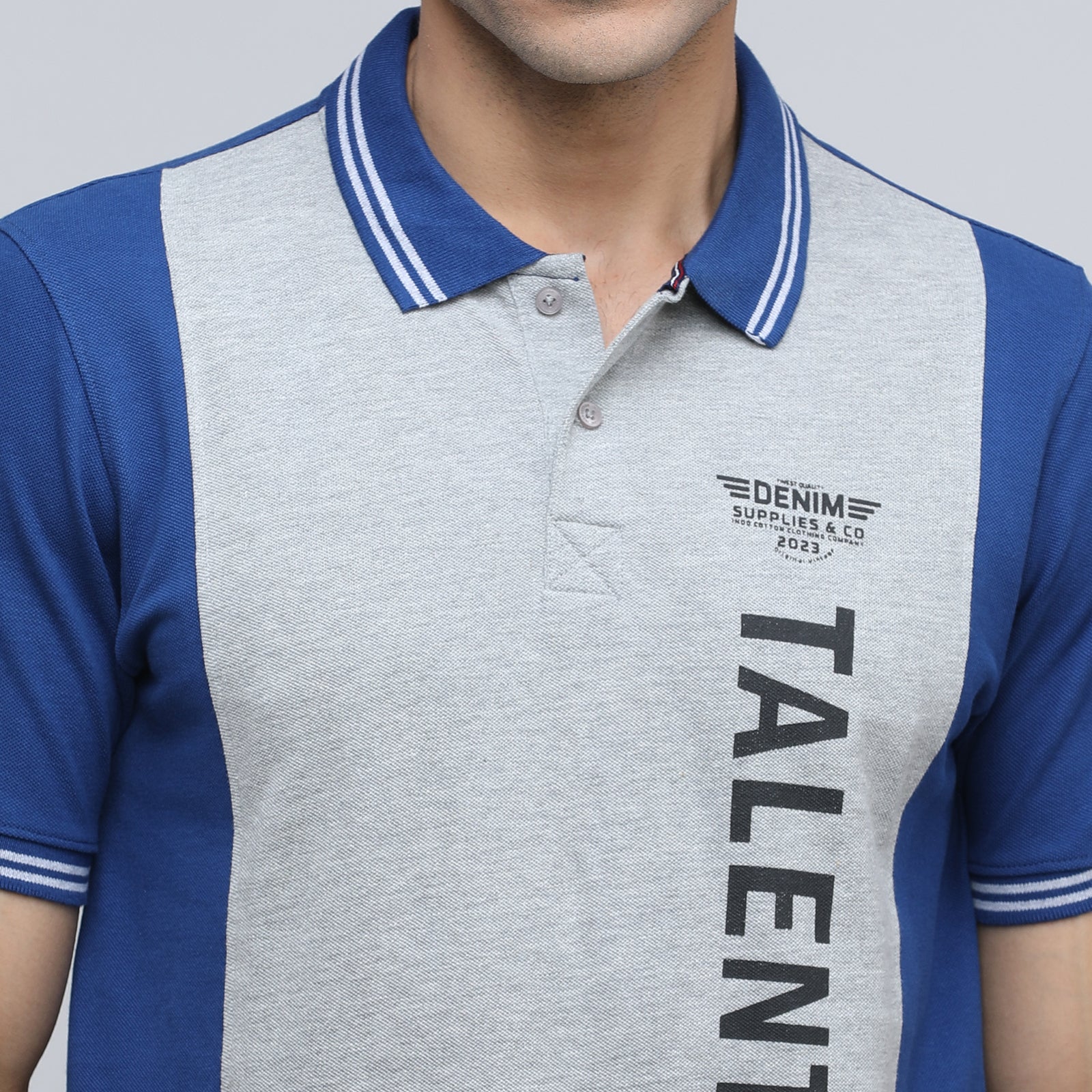Indo Cotton Men's Polo T-Shirt