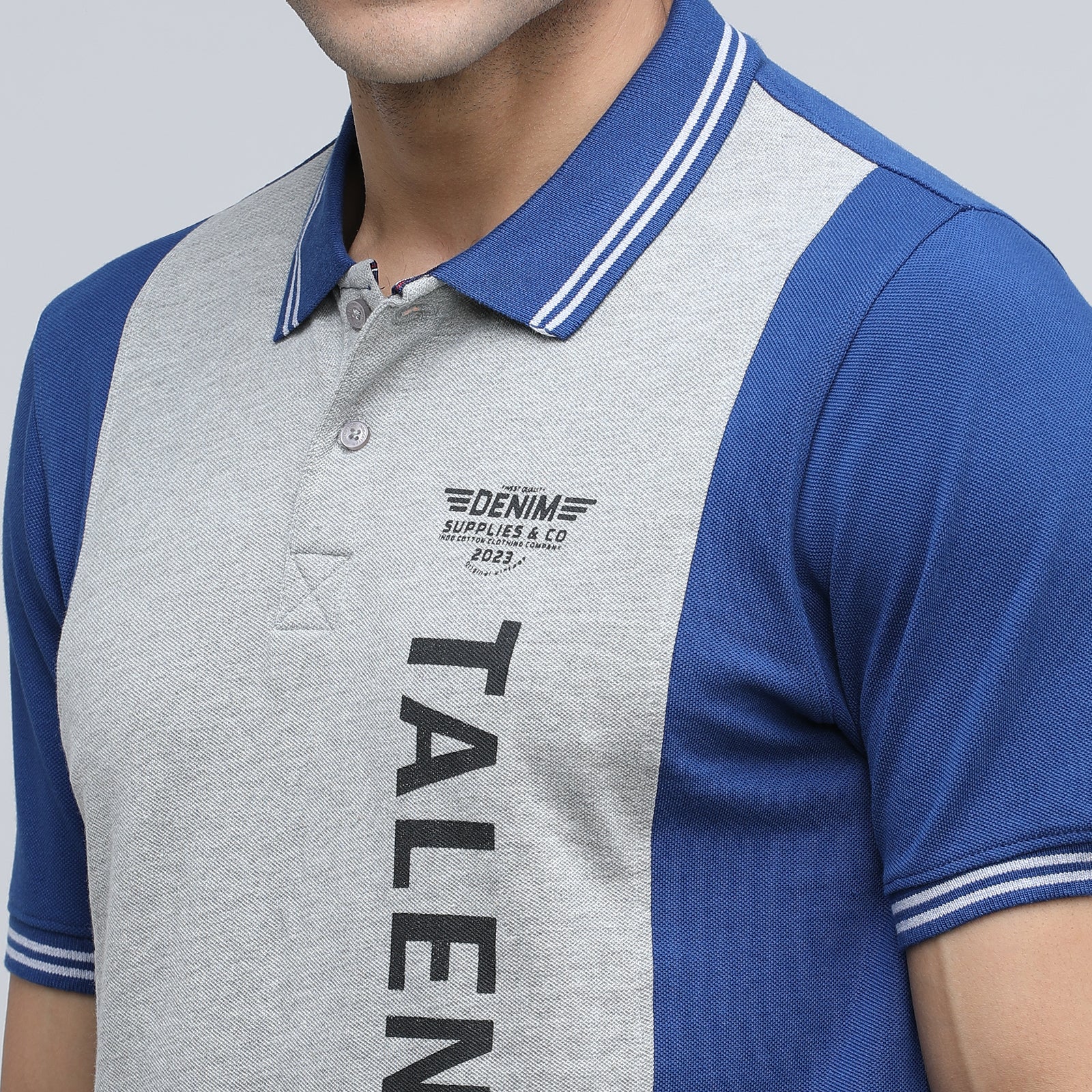 Indo Cotton Men's Polo T-Shirt