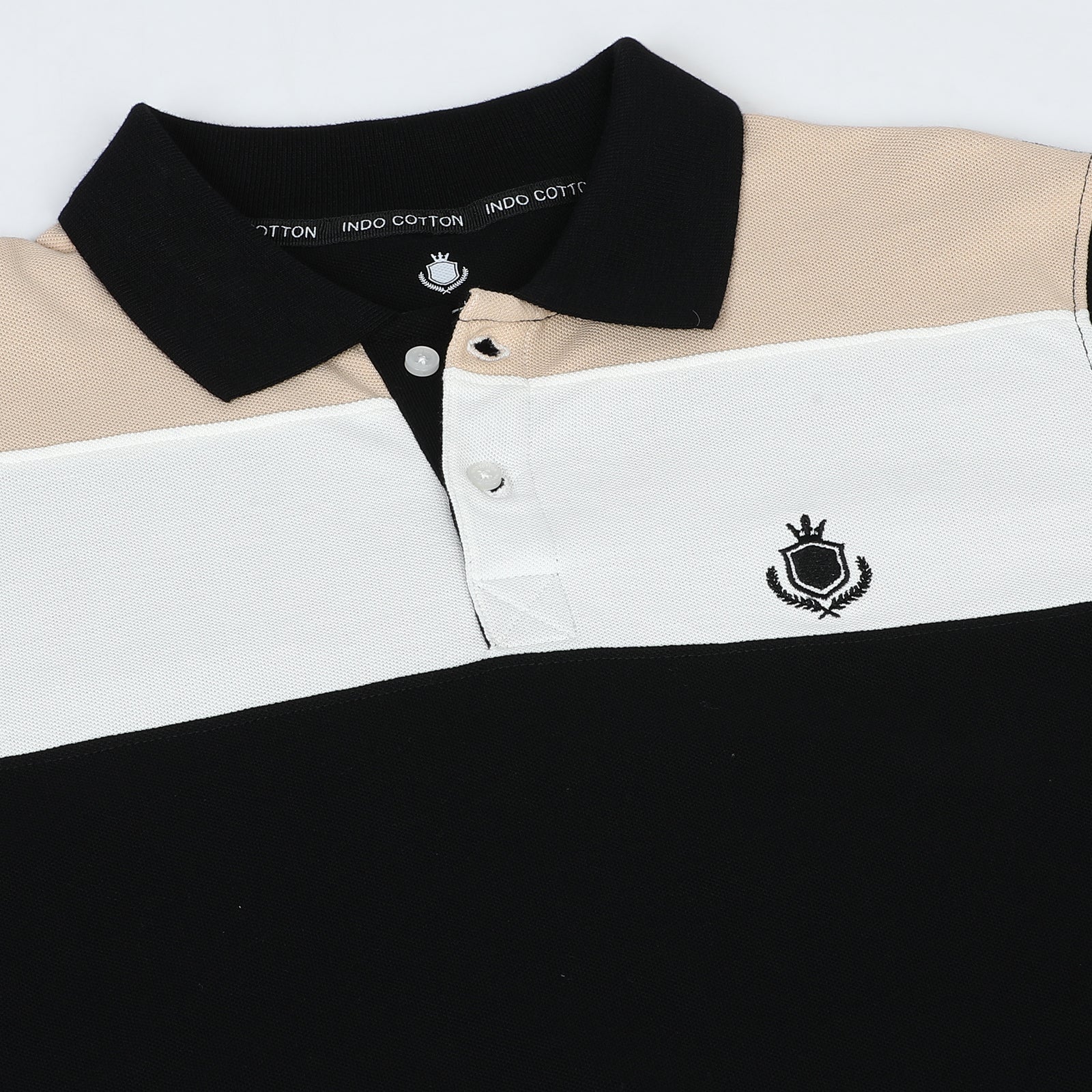 Slim Fit Cut & Sew Polo T-Shirt