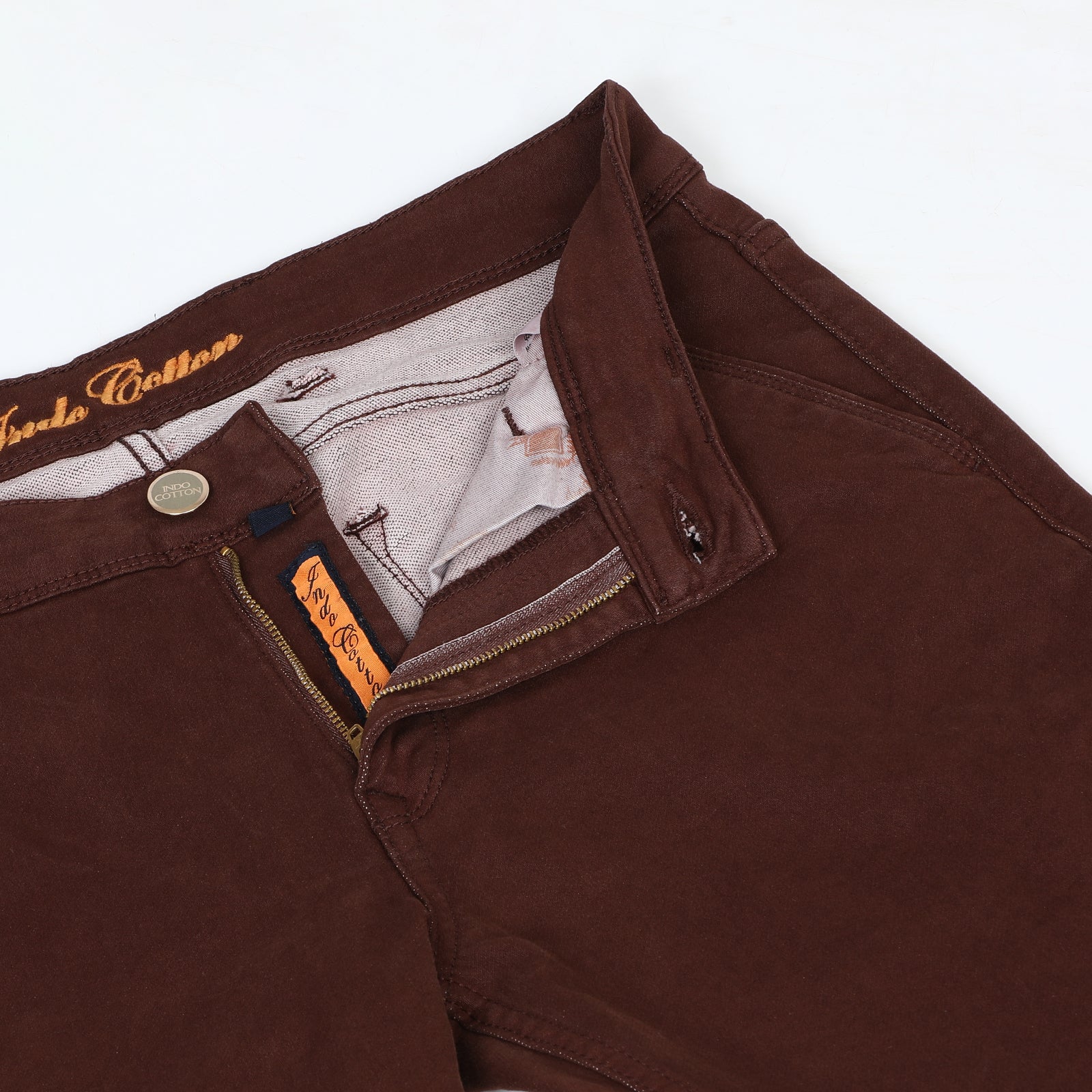 RFD Denim Brown Midrise Slim Fit Jeans