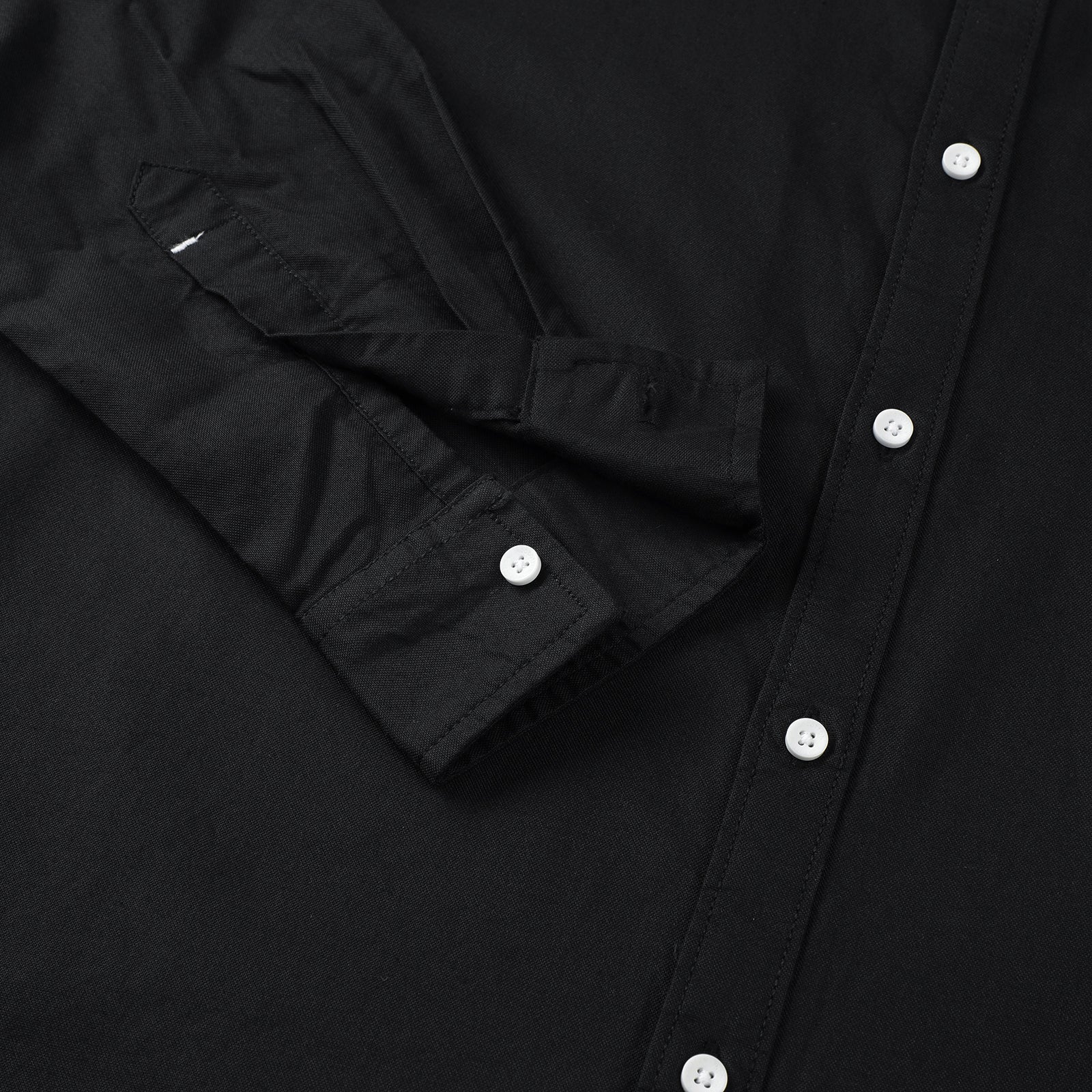 Jet Black Full Sleeve Casual Shirt