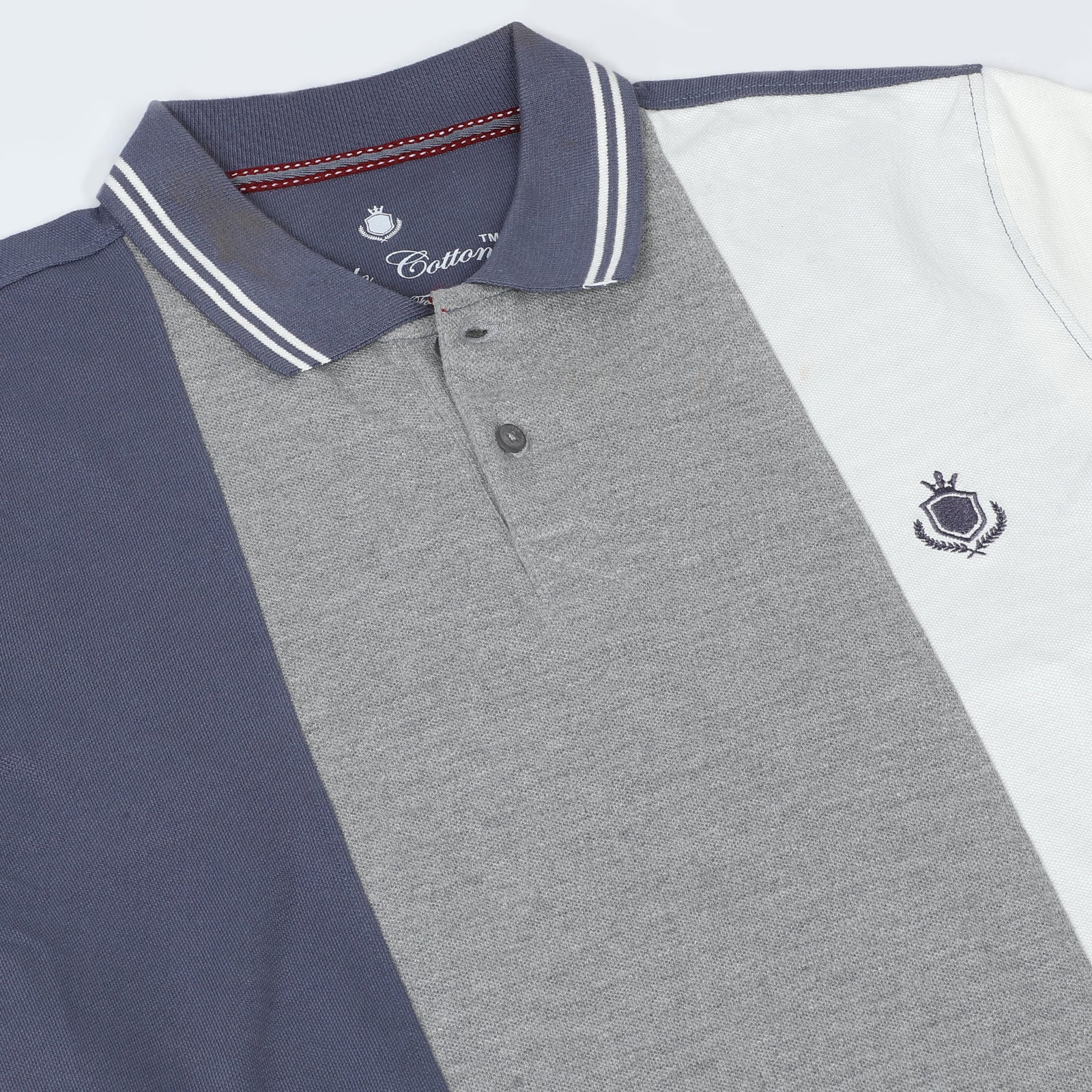 Slim Fit Cut & Sew Polo T-Shirt