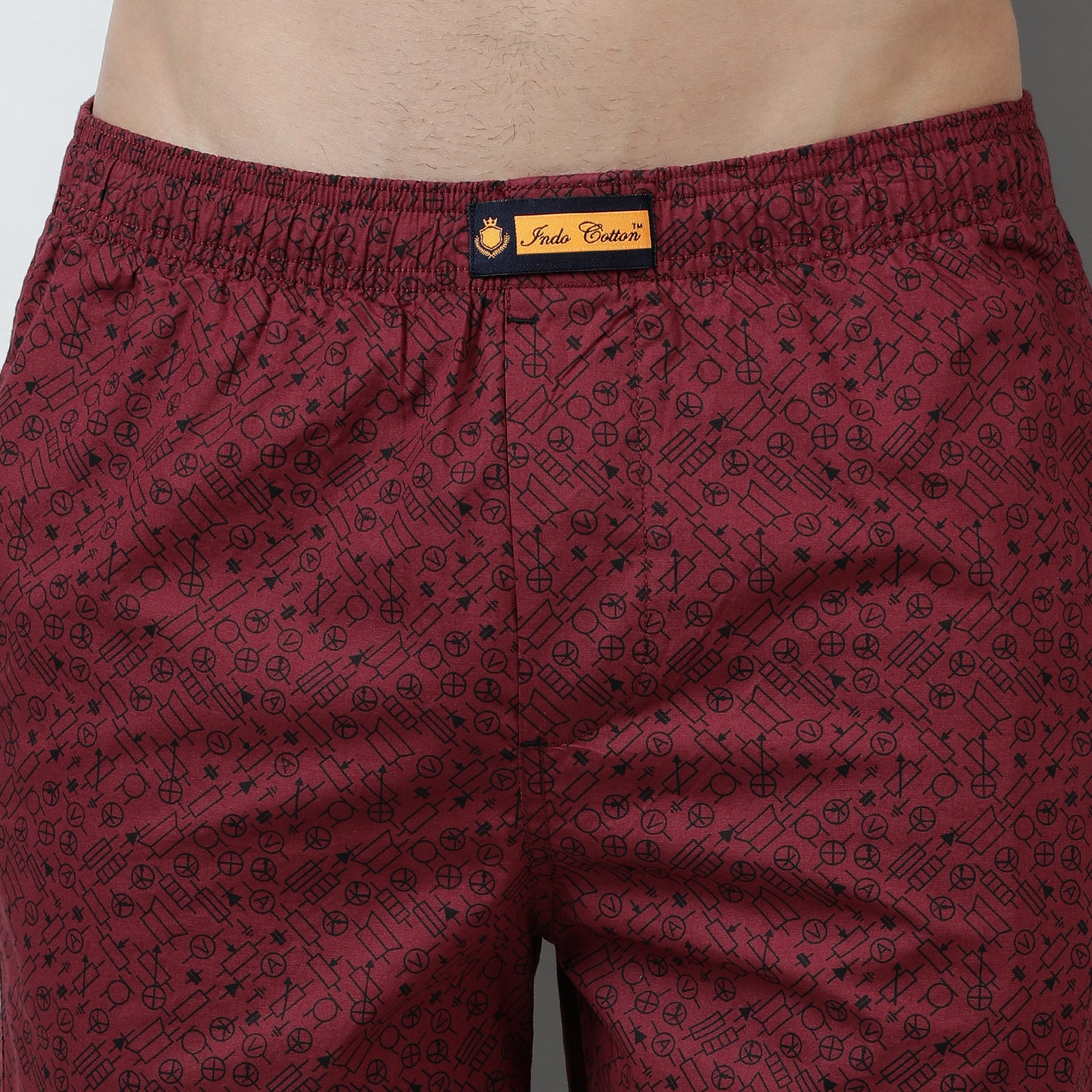 Marron Men Boxer Set