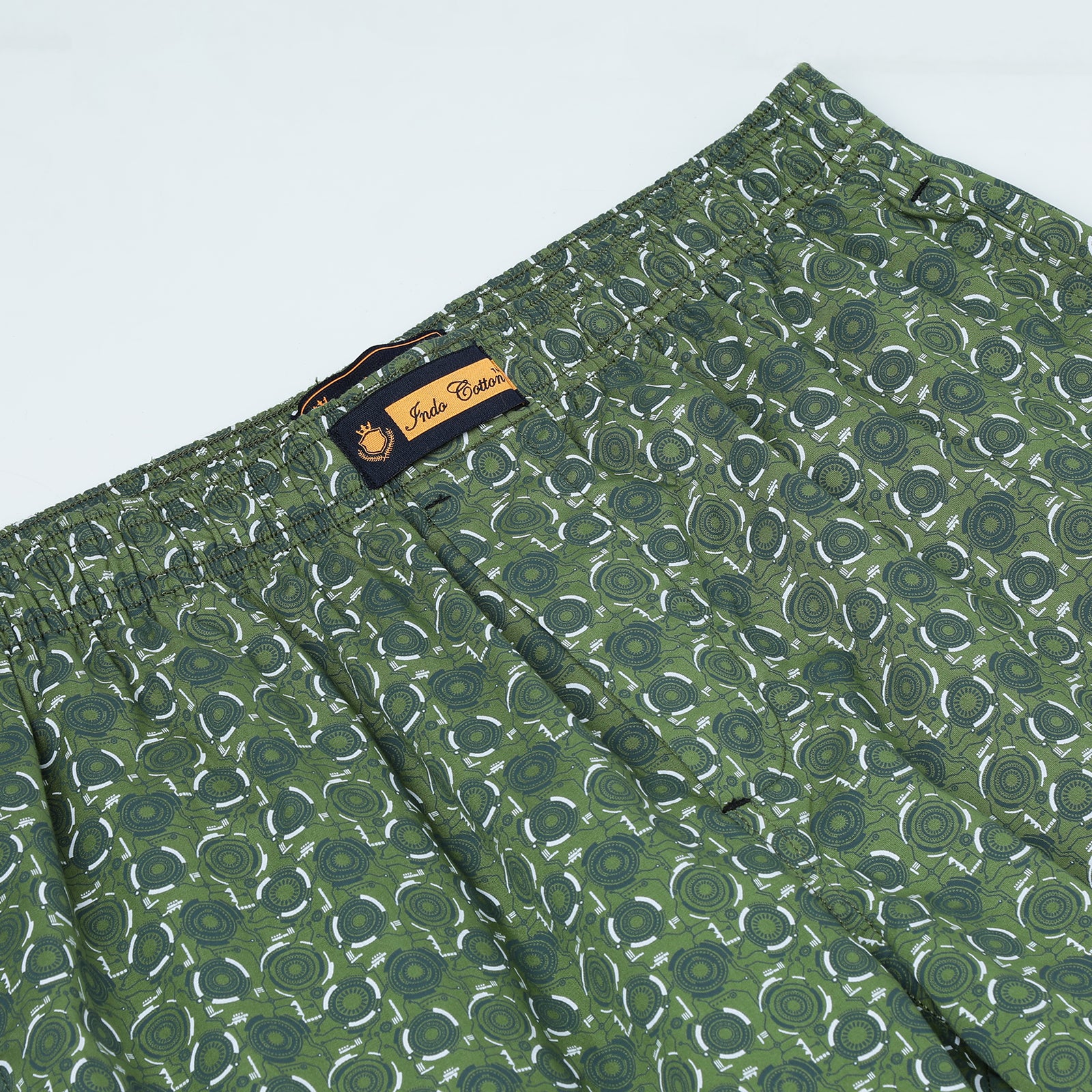 Green Printed Lounge Wear Set