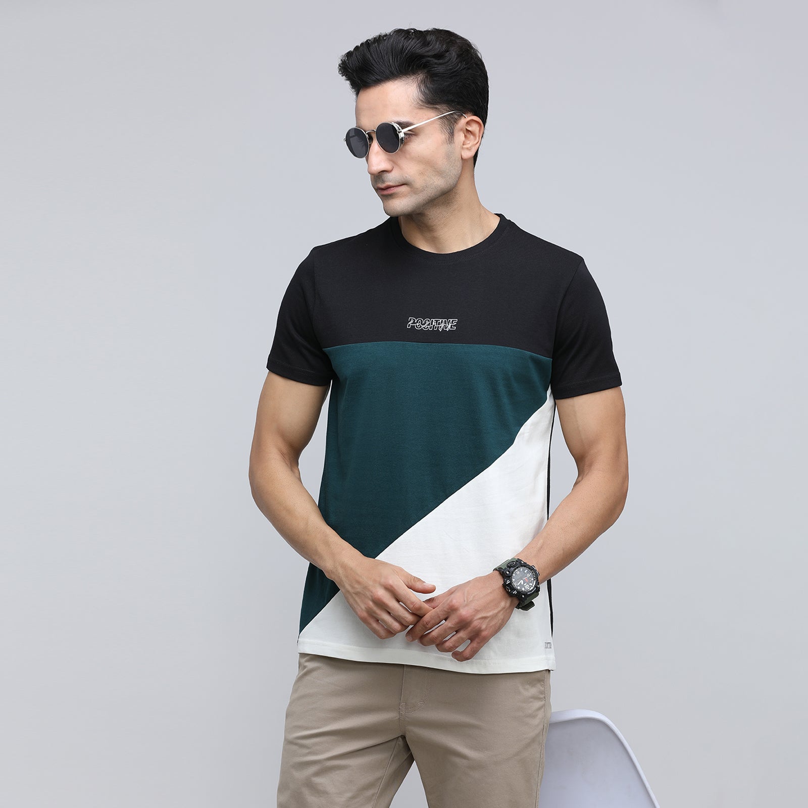 Indo Cotton Men's Crew Neck T-Shirt