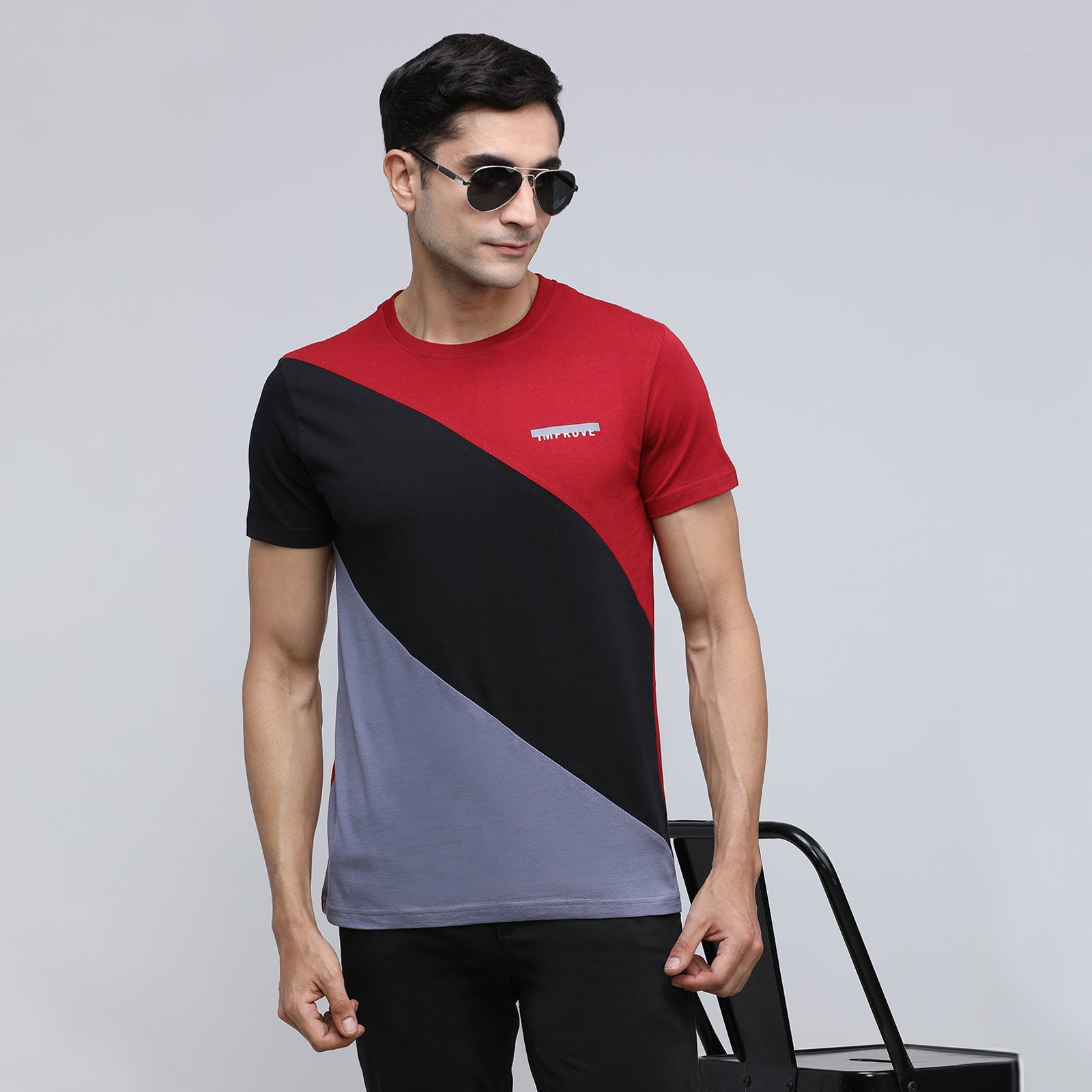 Indo Cotton Men's Crew Neck T-Shirt