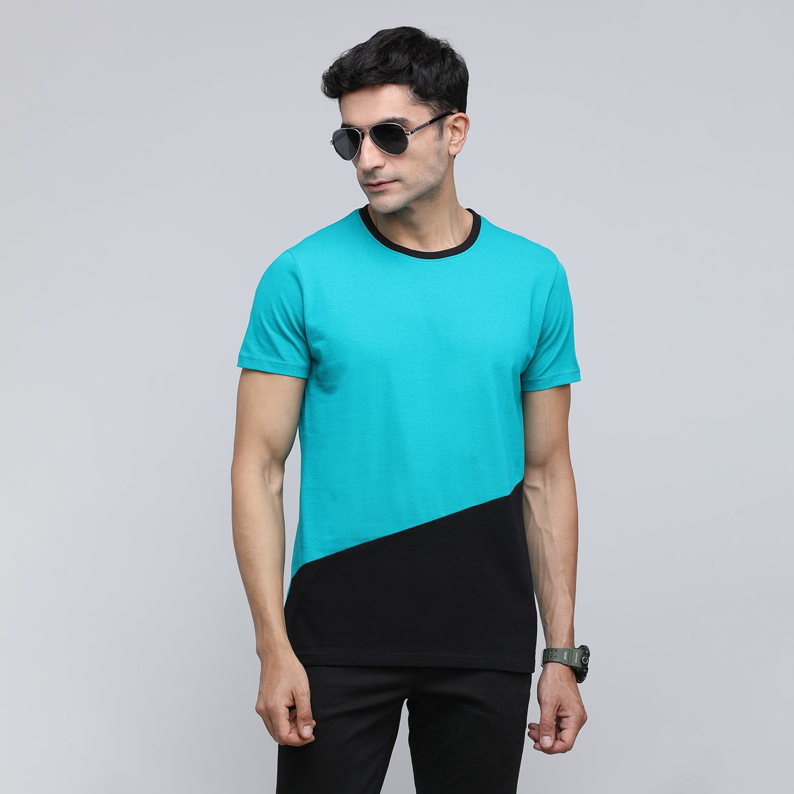 Indo Cotton Men's Crew Neck T-Shirt