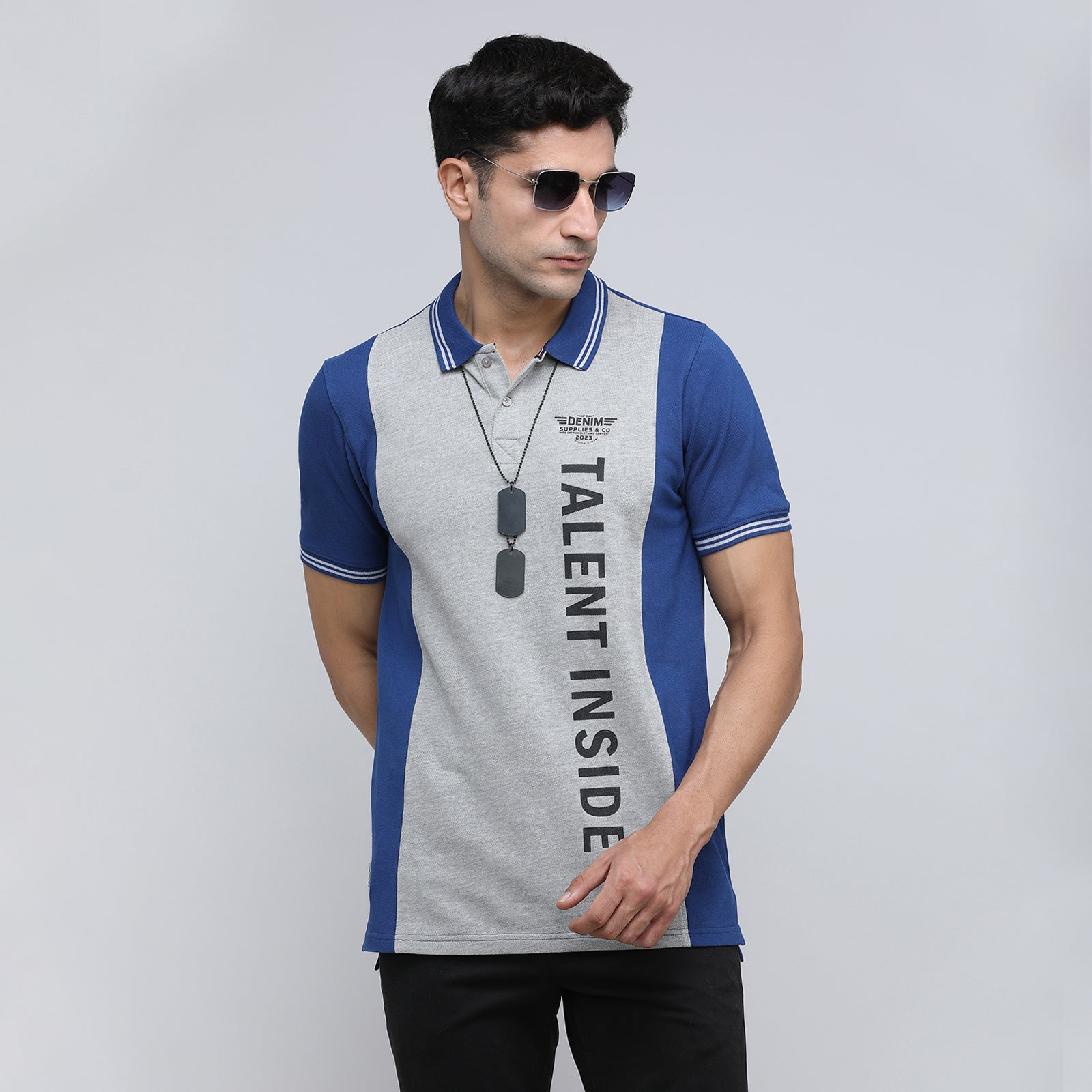 Indo Cotton Men's  Polo T-Shirt