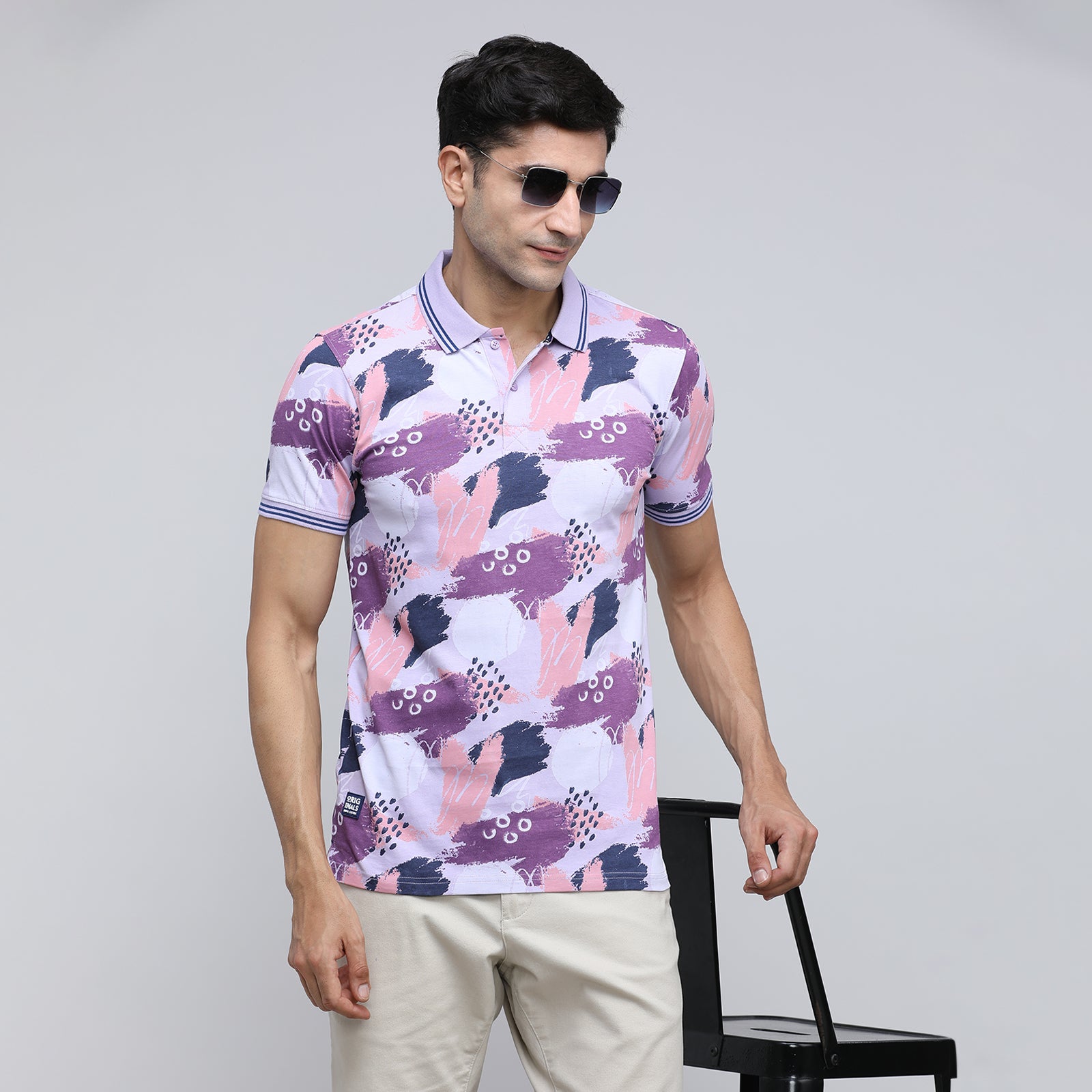 Indo Cotton Men's Polo T- Shirt