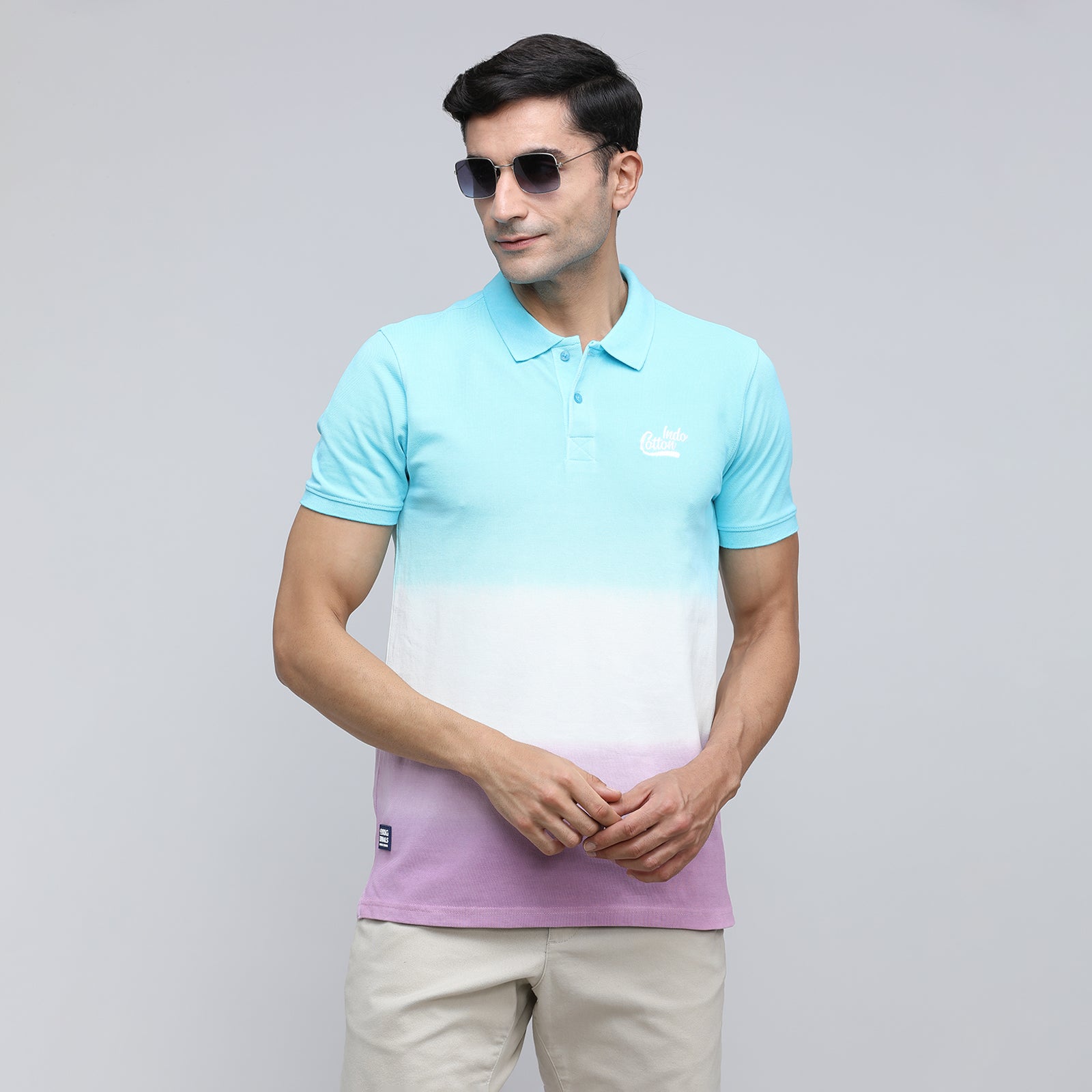 Indo Cotton Men's Polo T-Shirt