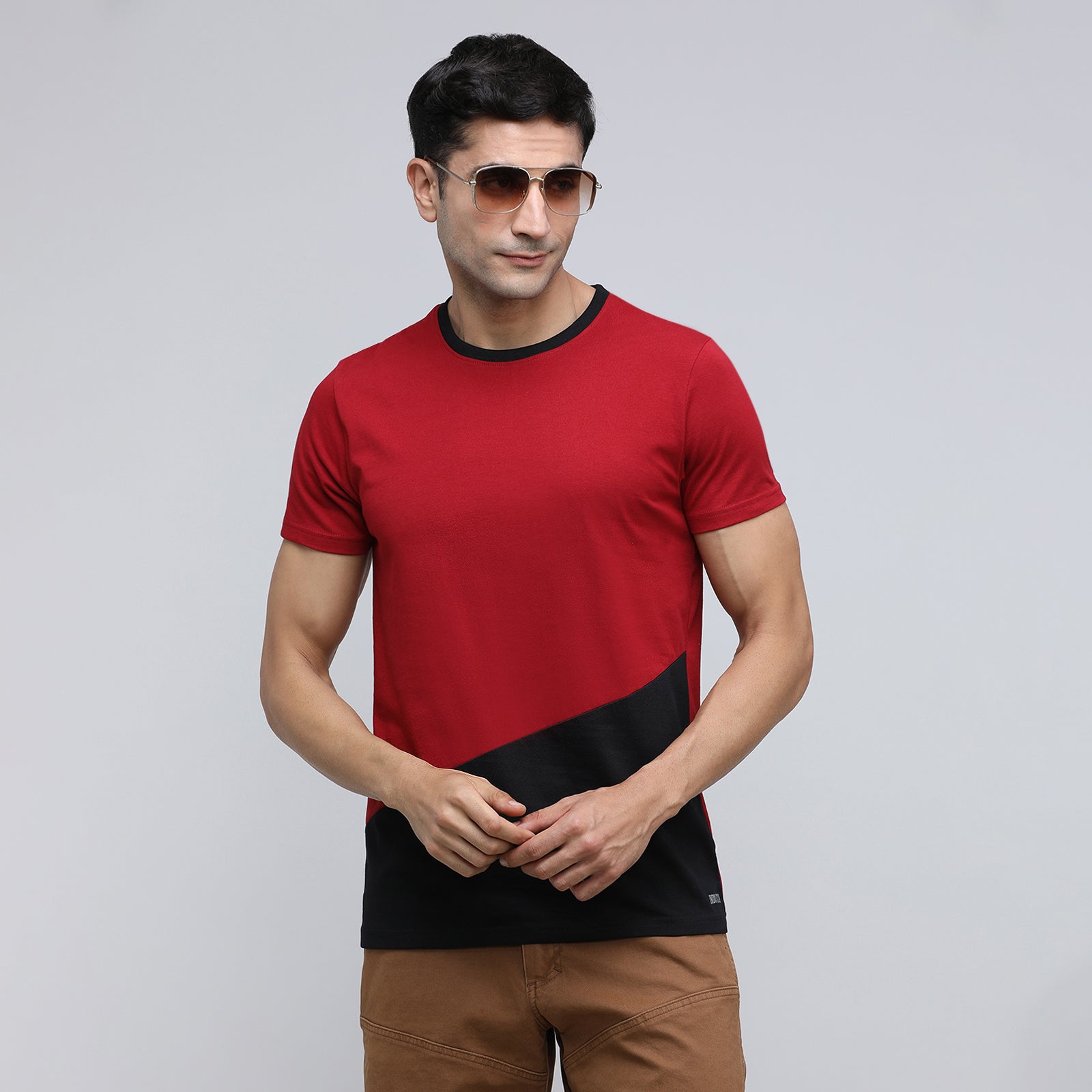 Indo Cotton Men's Crew Neck T-Shirt