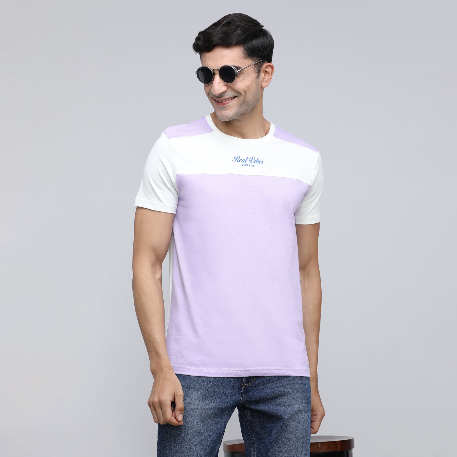 Indo Cotton Men's Crew Neck T-Shirt