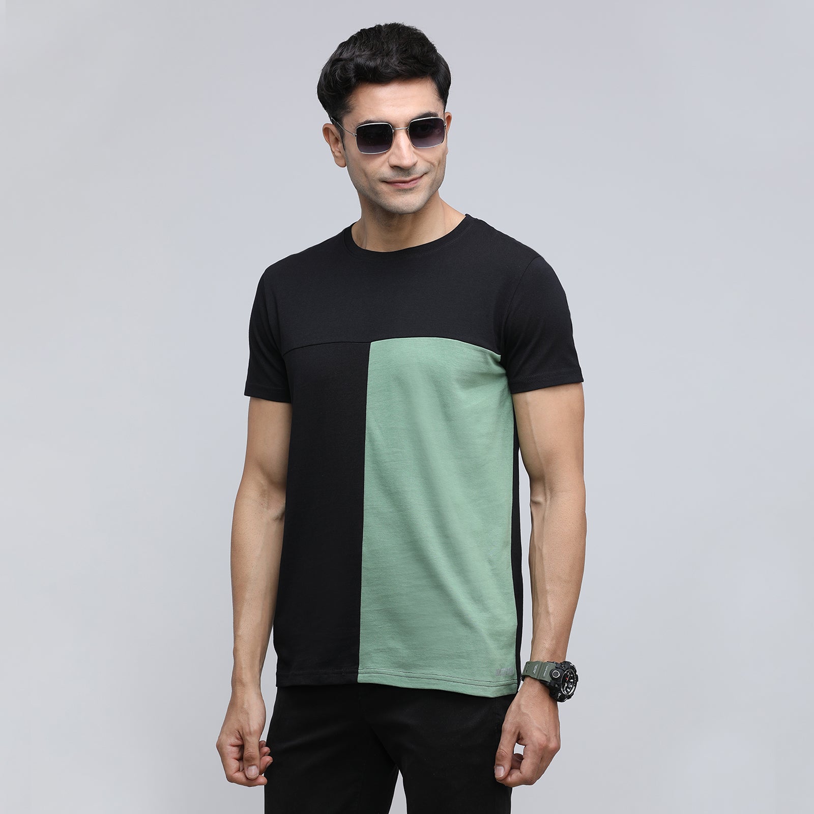 Indo Cotton Men's Crew Neck T-Shirt