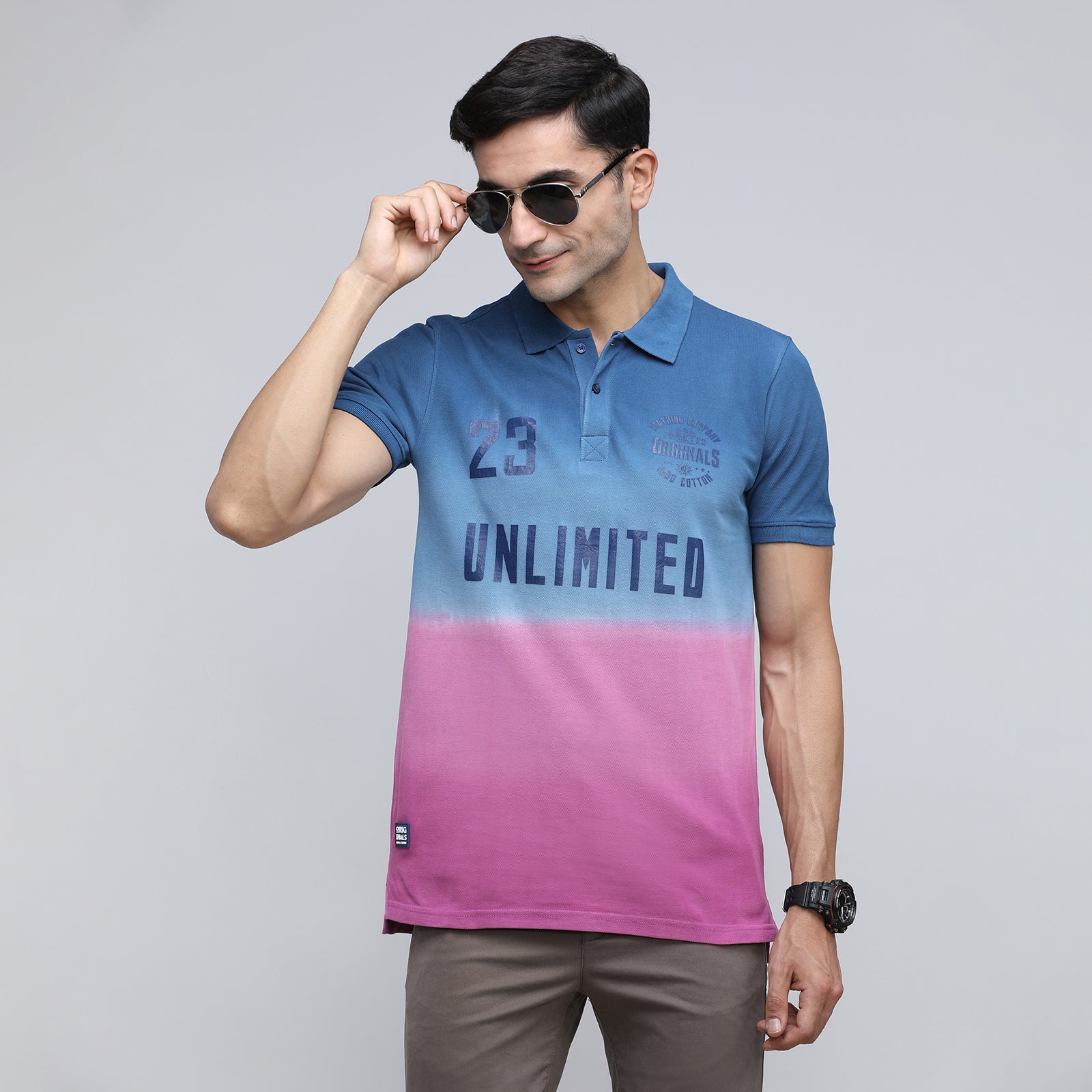 Indo Cotton Men's Polo T- Shirt