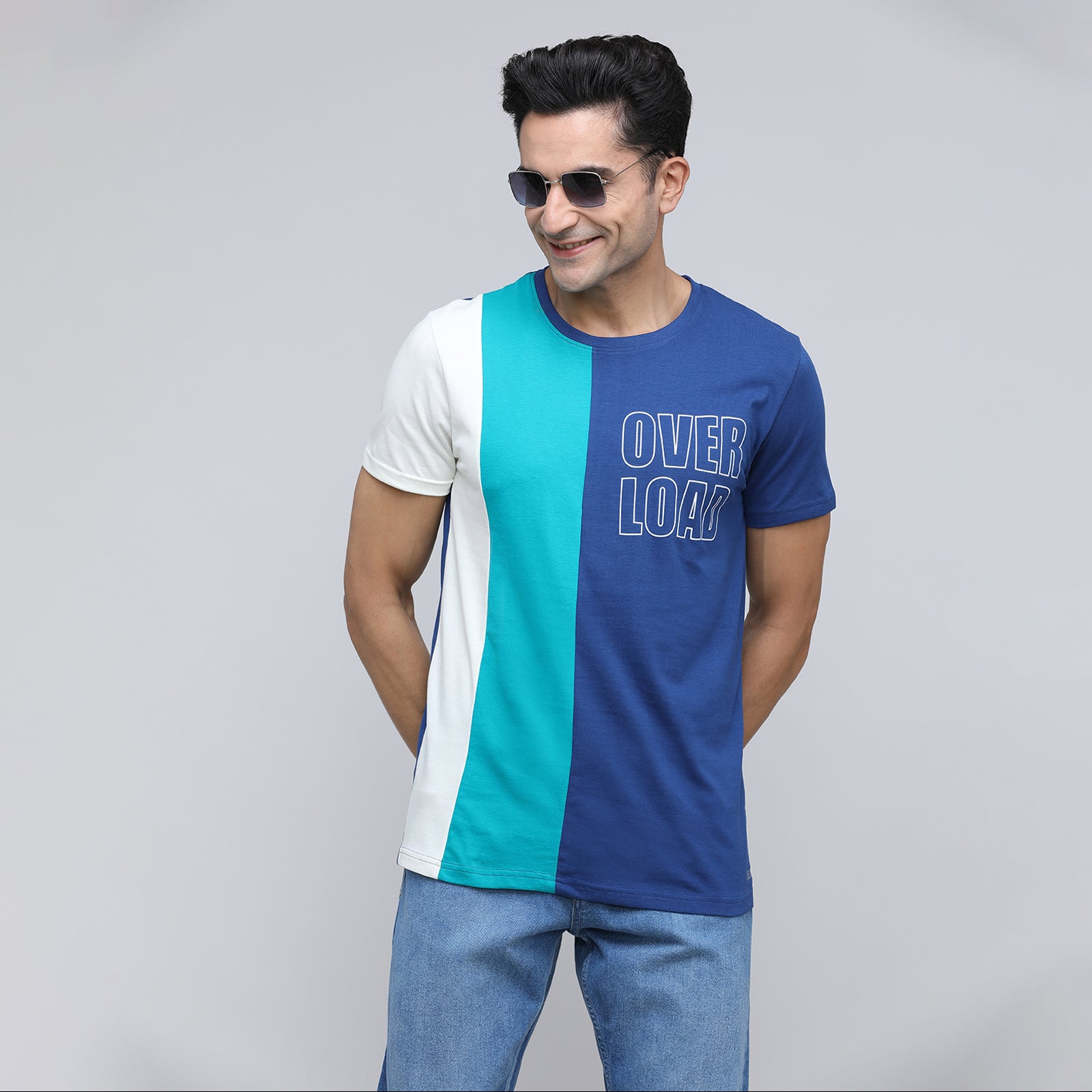 Indo Cotton Men's Crew Neck T- Shirt