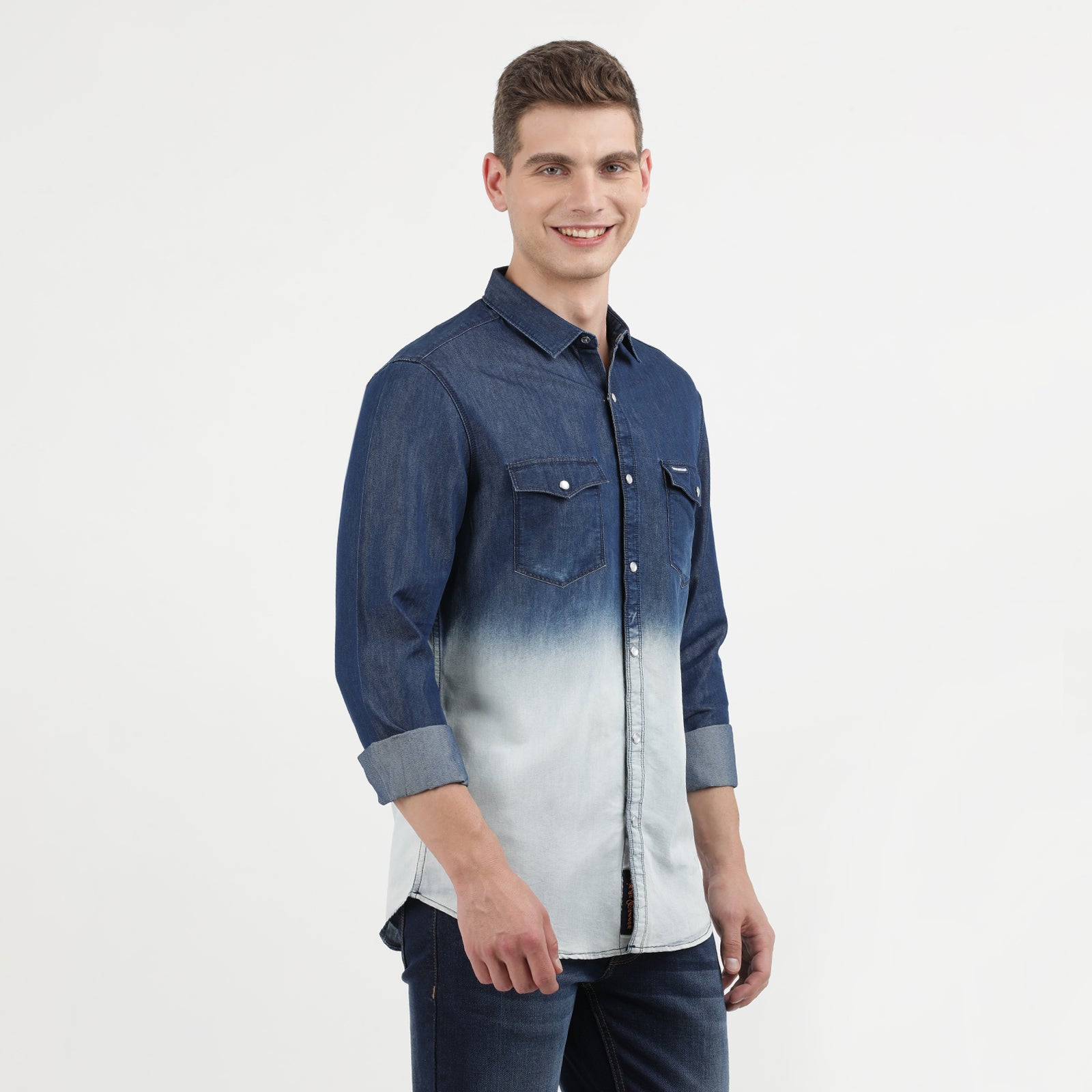 Classic Blue Full Sleeve Denim Shirt