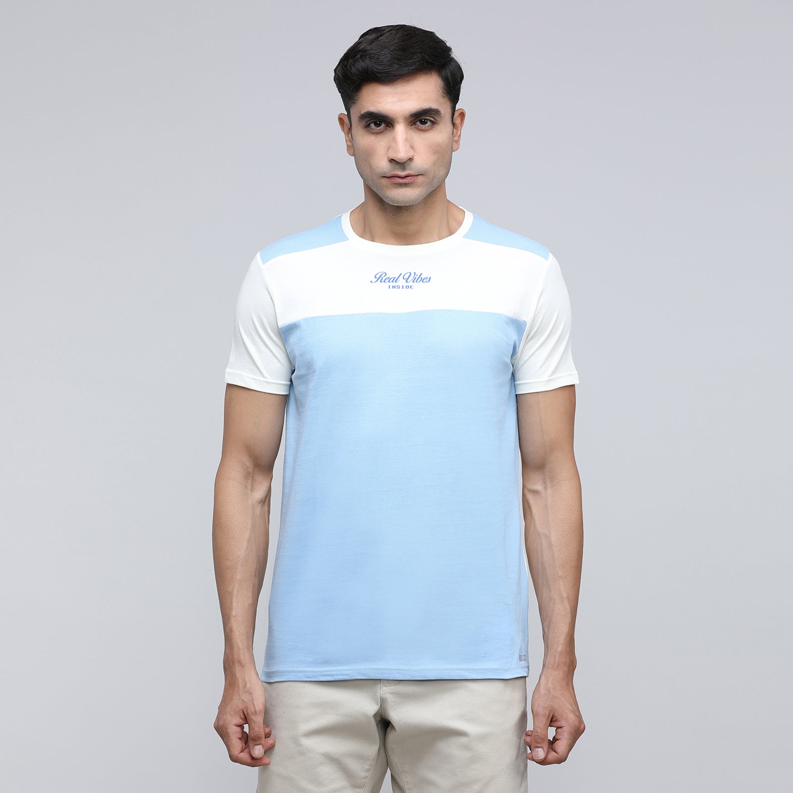 Indo Cotton Men's Crew Neck T-Shirt