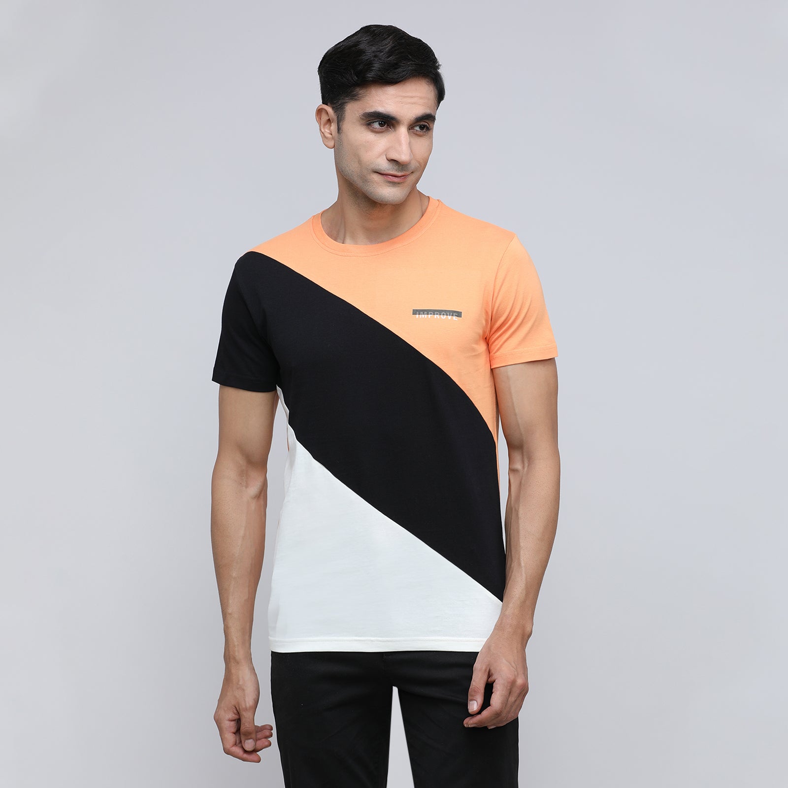 Indo Cotton Men's Crew Neck T-Shirt