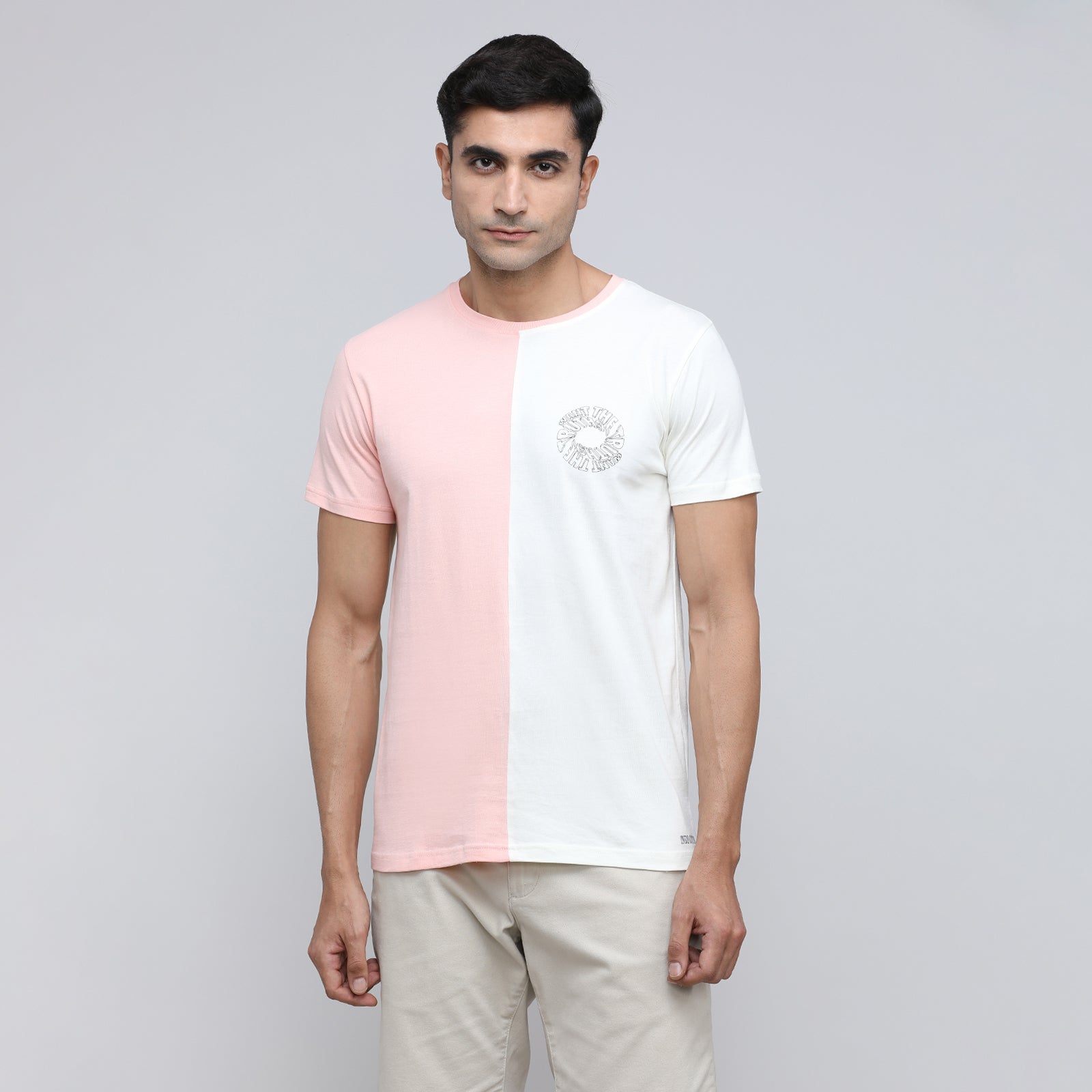 Indo Cotton Men's Crew Neck T-Shirt