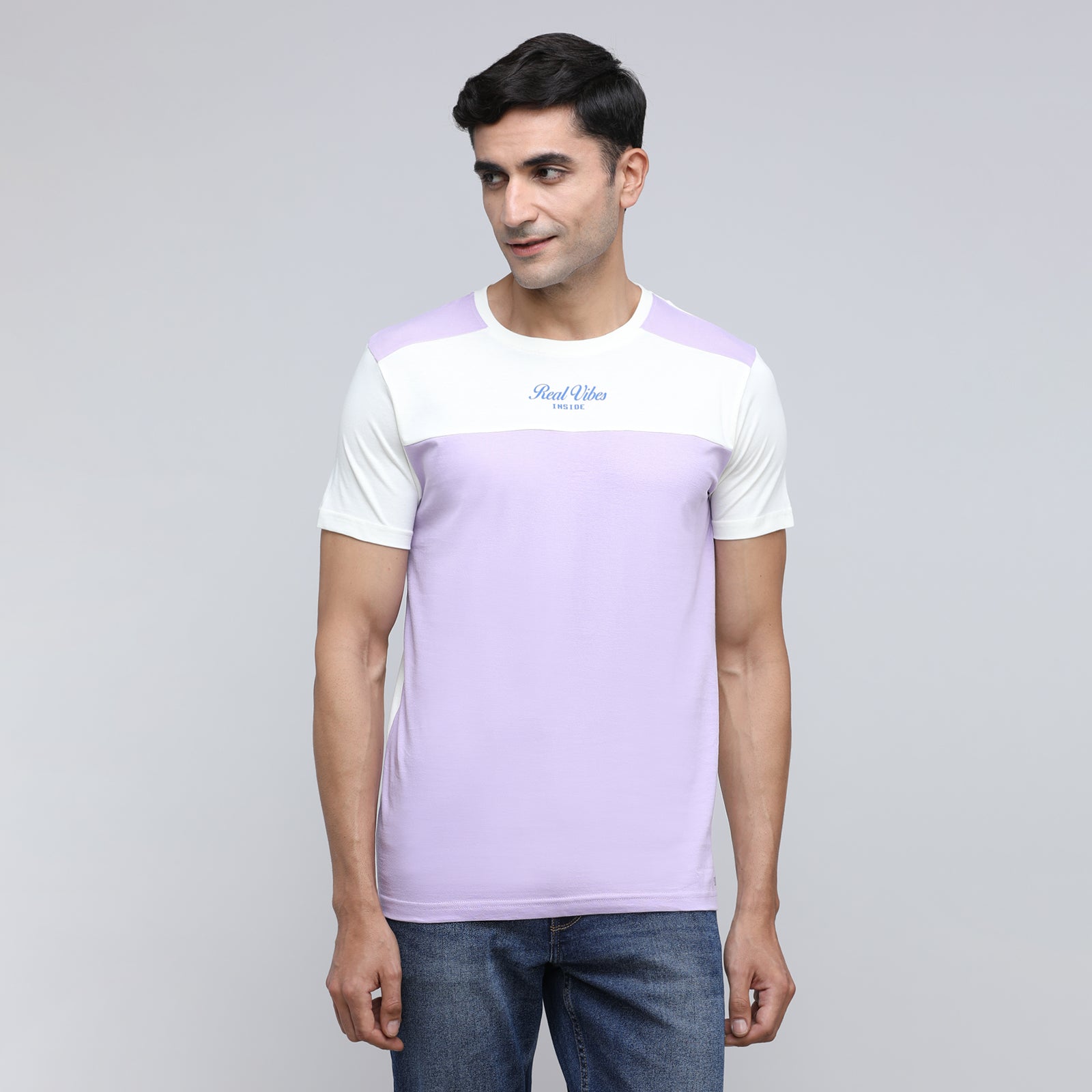 Indo Cotton Men's Crew Neck T-Shirt