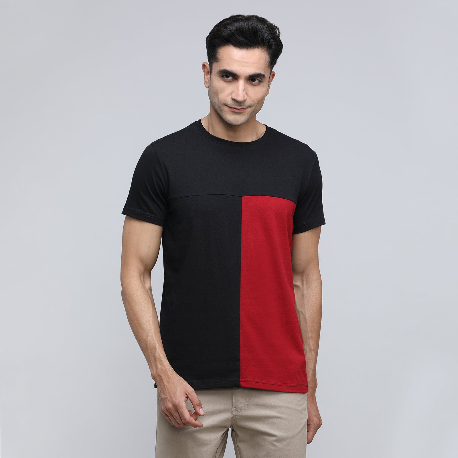 Indo Cotton Men's Crew Neck T-Shirt