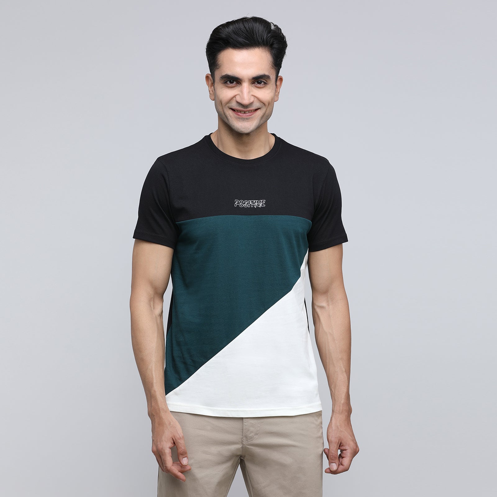 Indo Cotton Men's Crew Neck T-Shirt