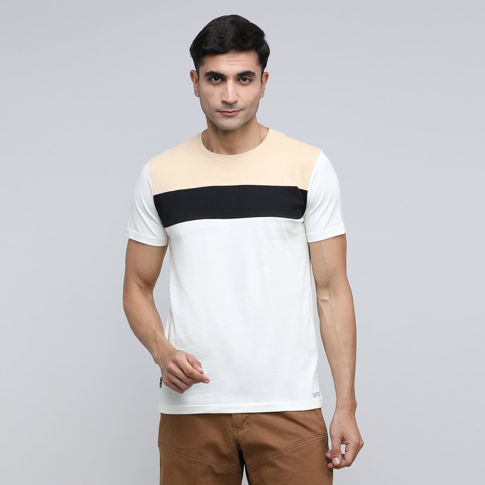 Indo Cotton Men's Crew Neck T-Shirt