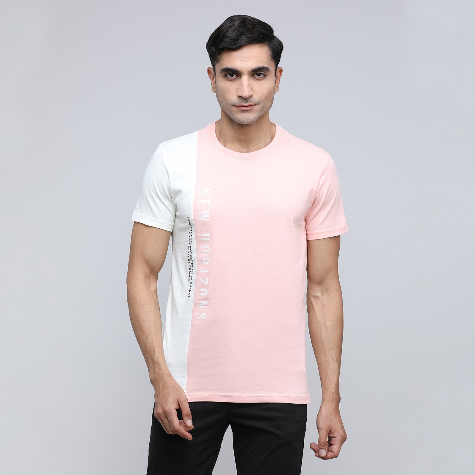 Indo Cotton Men's Crew Neck T-Shirt