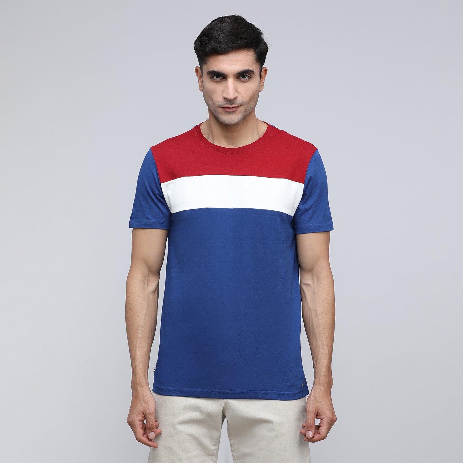 Indo Cotton Men's Crew Neck T- Shirt