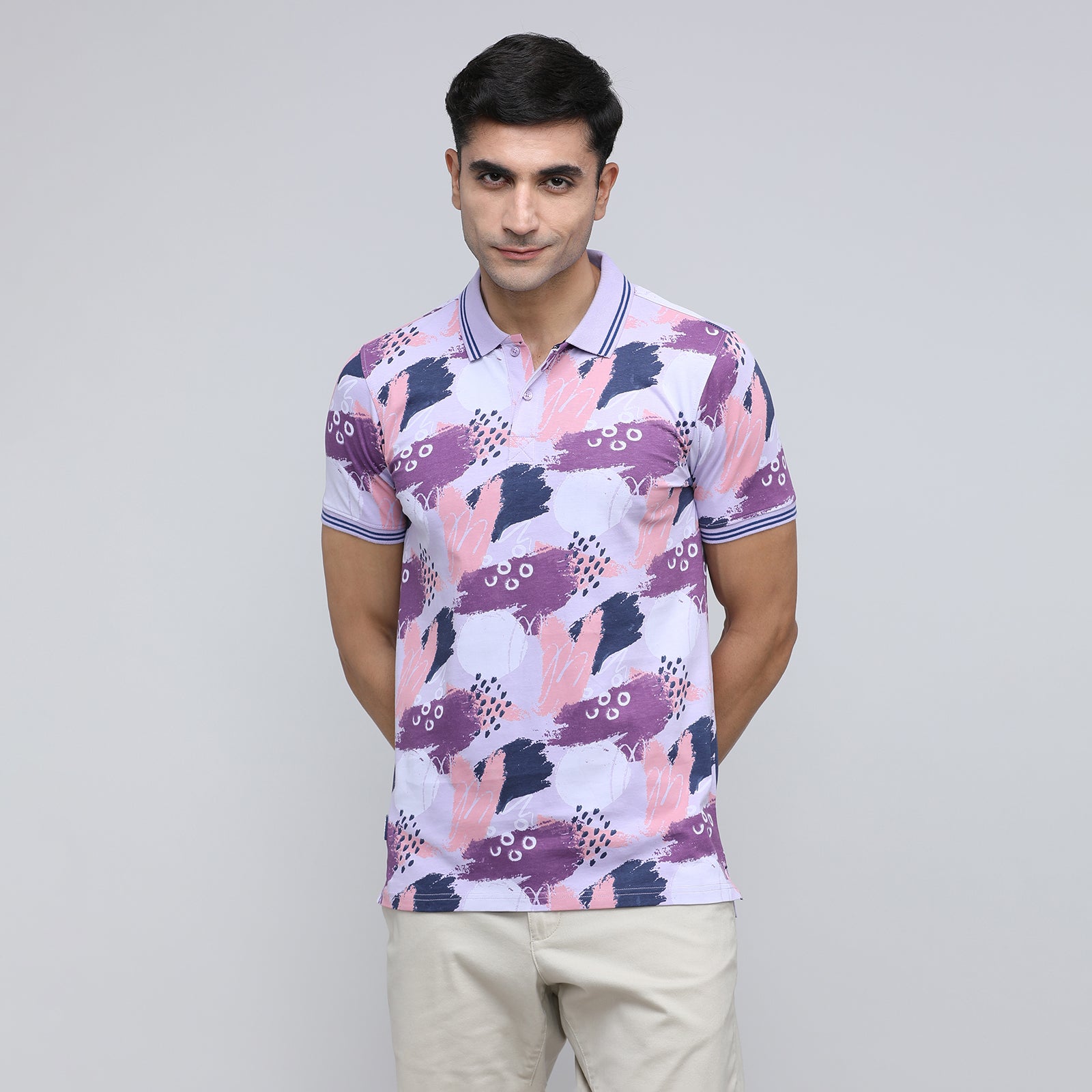 Indo Cotton Men's Polo T- Shirt