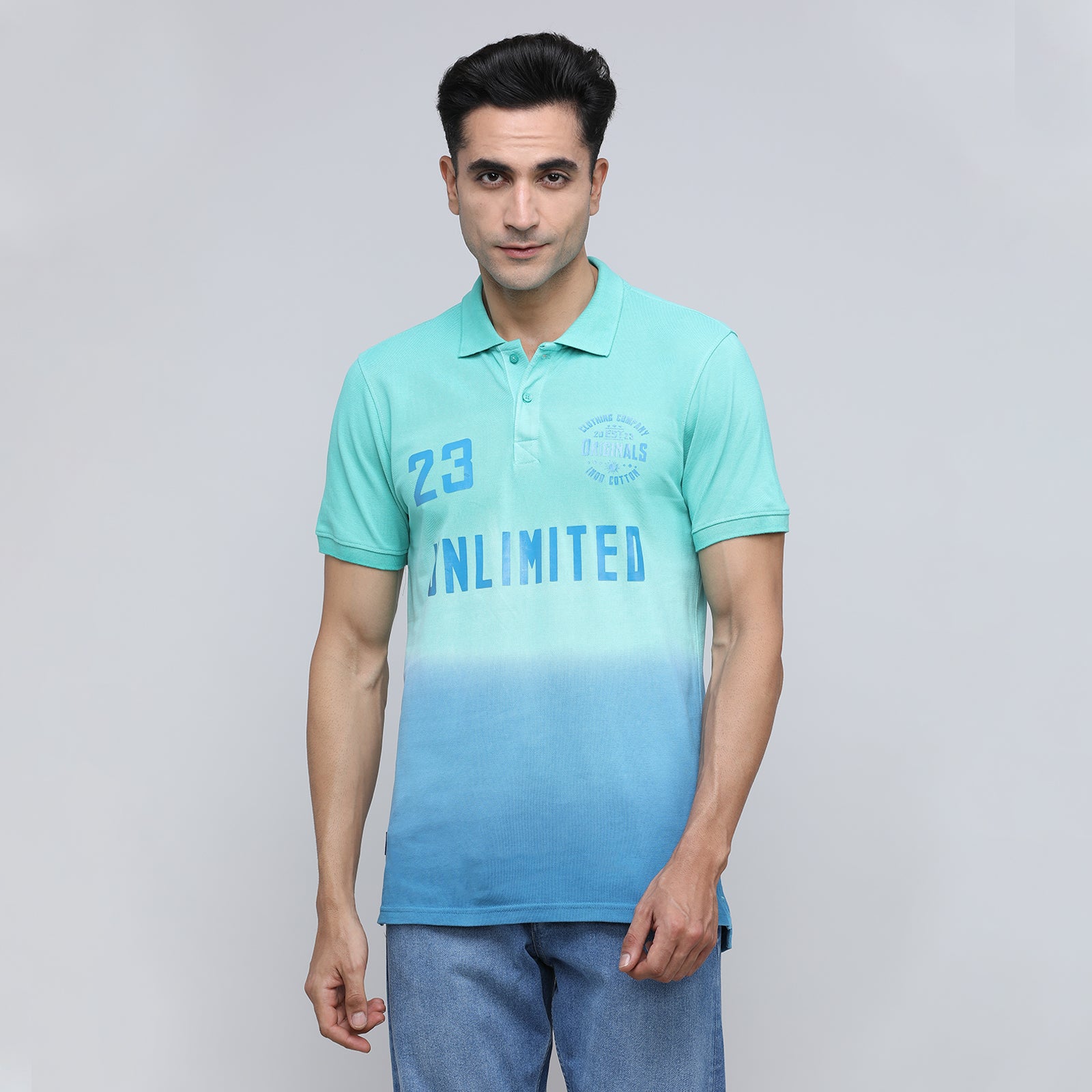 Indo Cotton Men's Polo T-Shirt