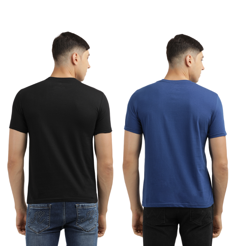 Men's New York Urban City Print T-Shirt Pack Of 2