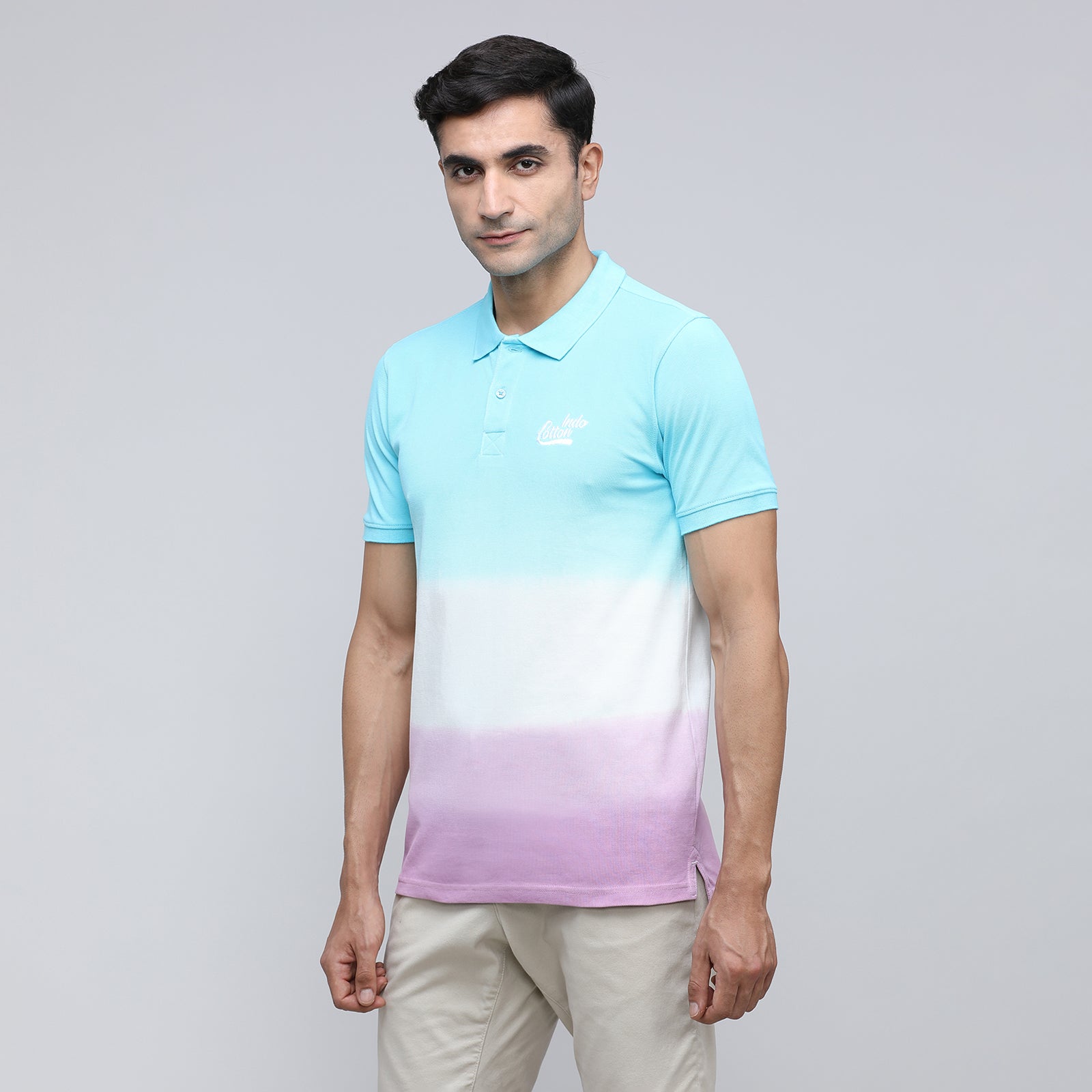 Indo Cotton Men's Polo T-Shirt