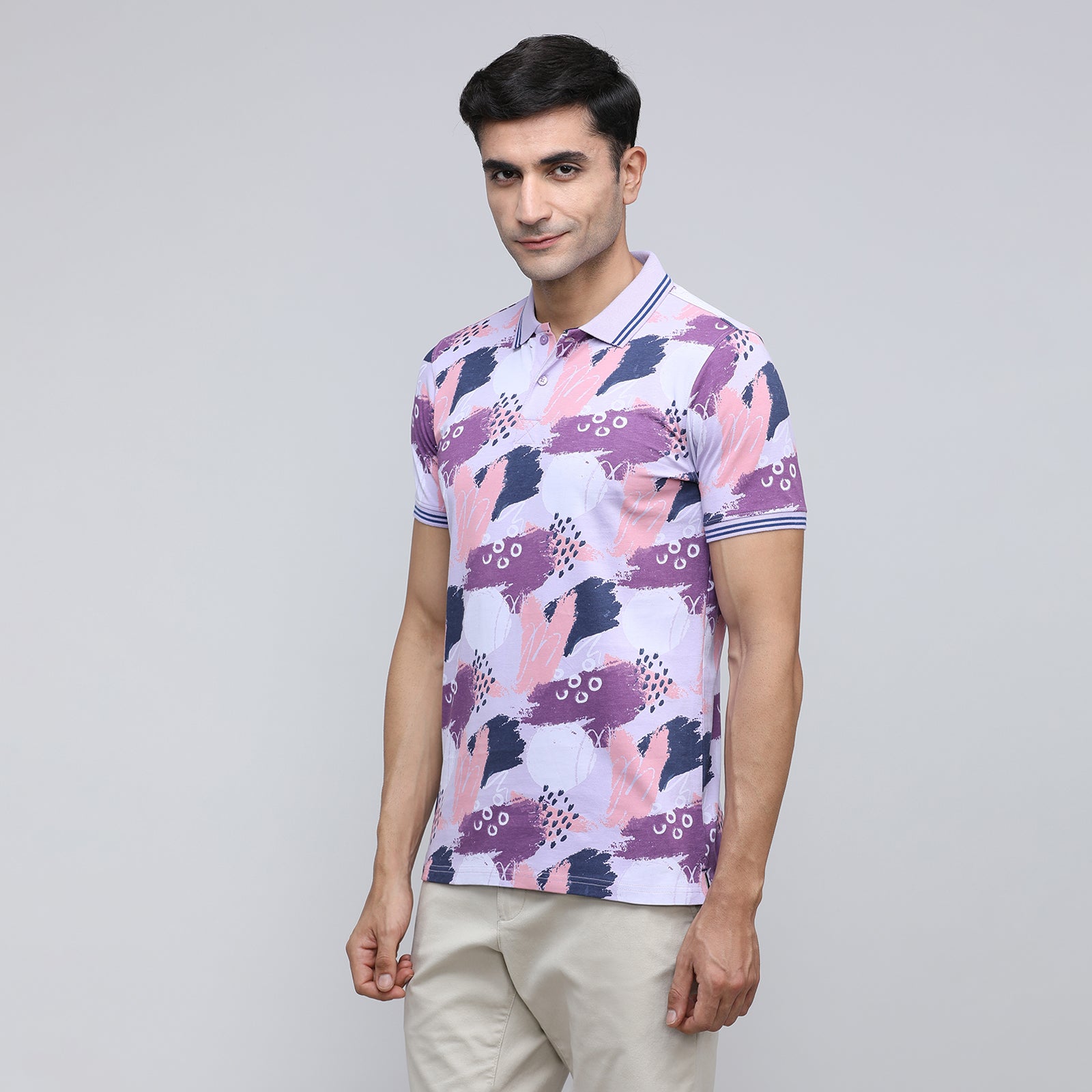 Indo Cotton Men's Polo T- Shirt