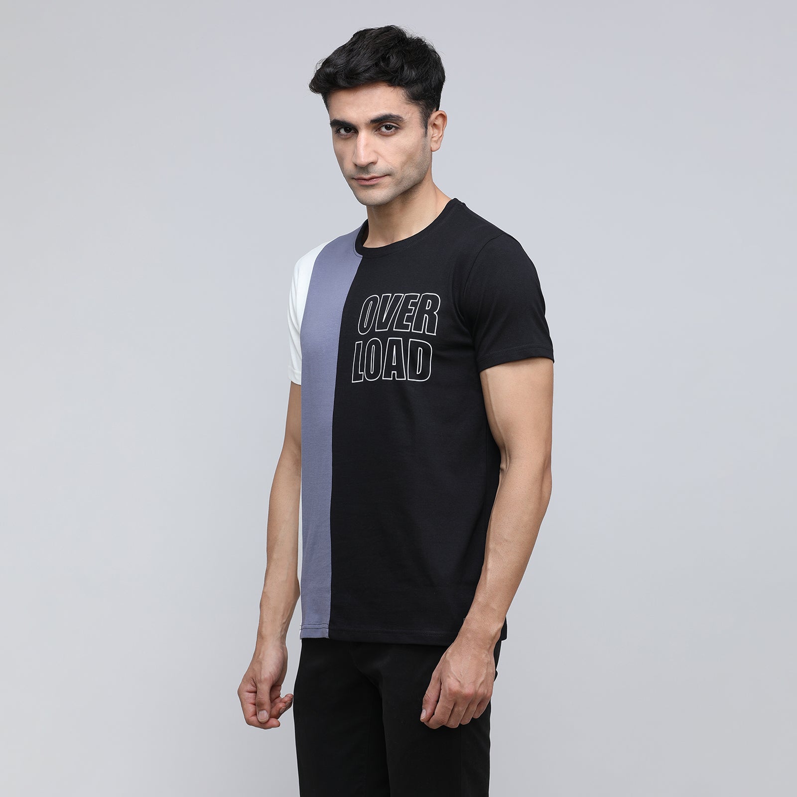 Indo Cotton Men's Crew Neck T- Shirt