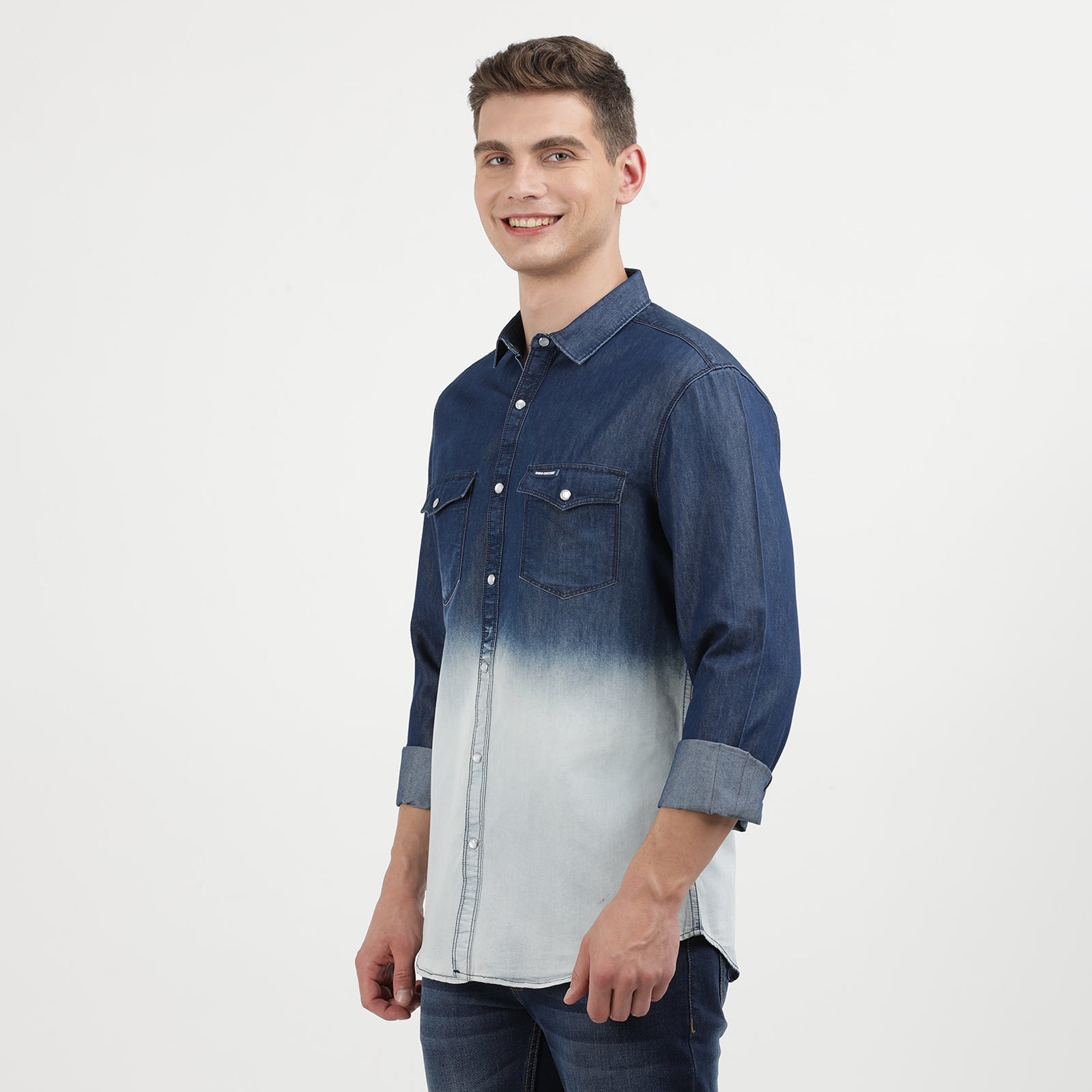 Classic Blue Full Sleeve Denim Shirt