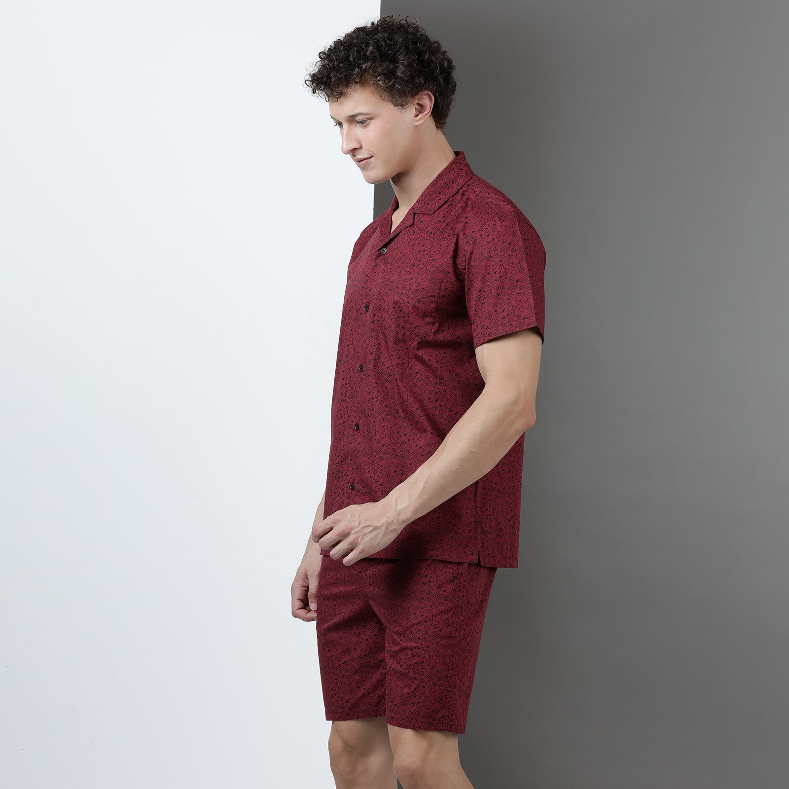 Marron Men Boxer Set