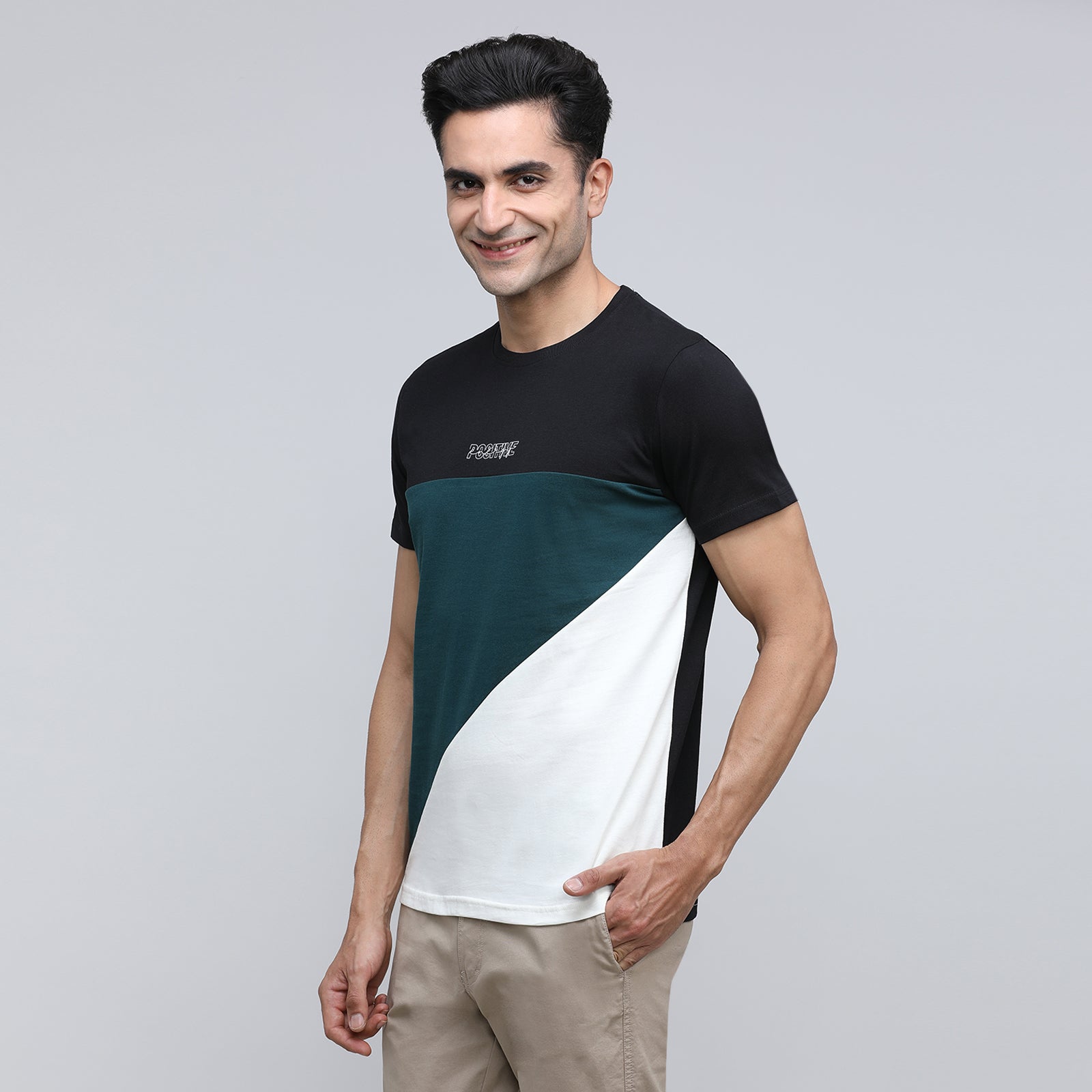 Indo Cotton Men's Crew Neck T-Shirt