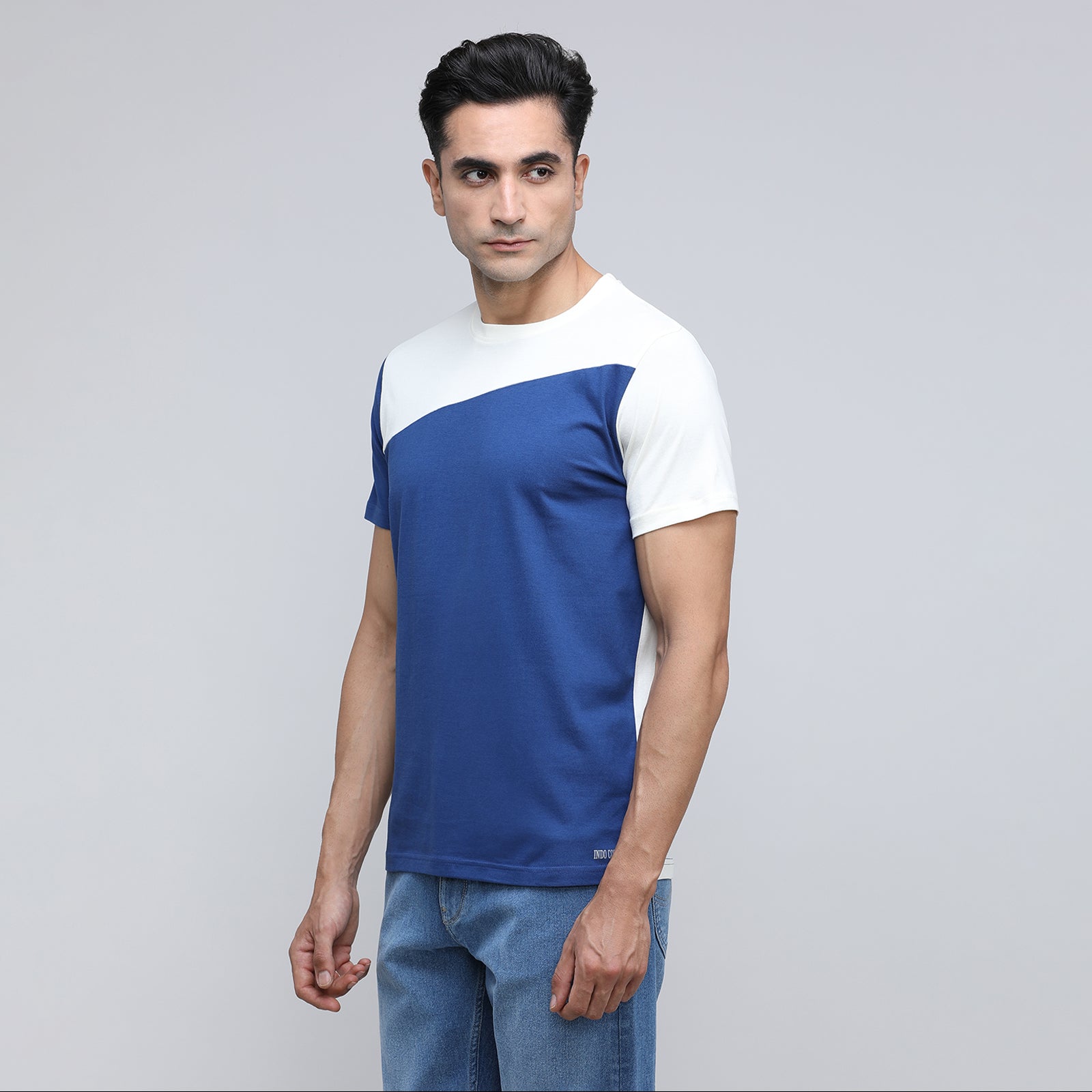 Indo Cotton Men's Crew Neck T-Shirt