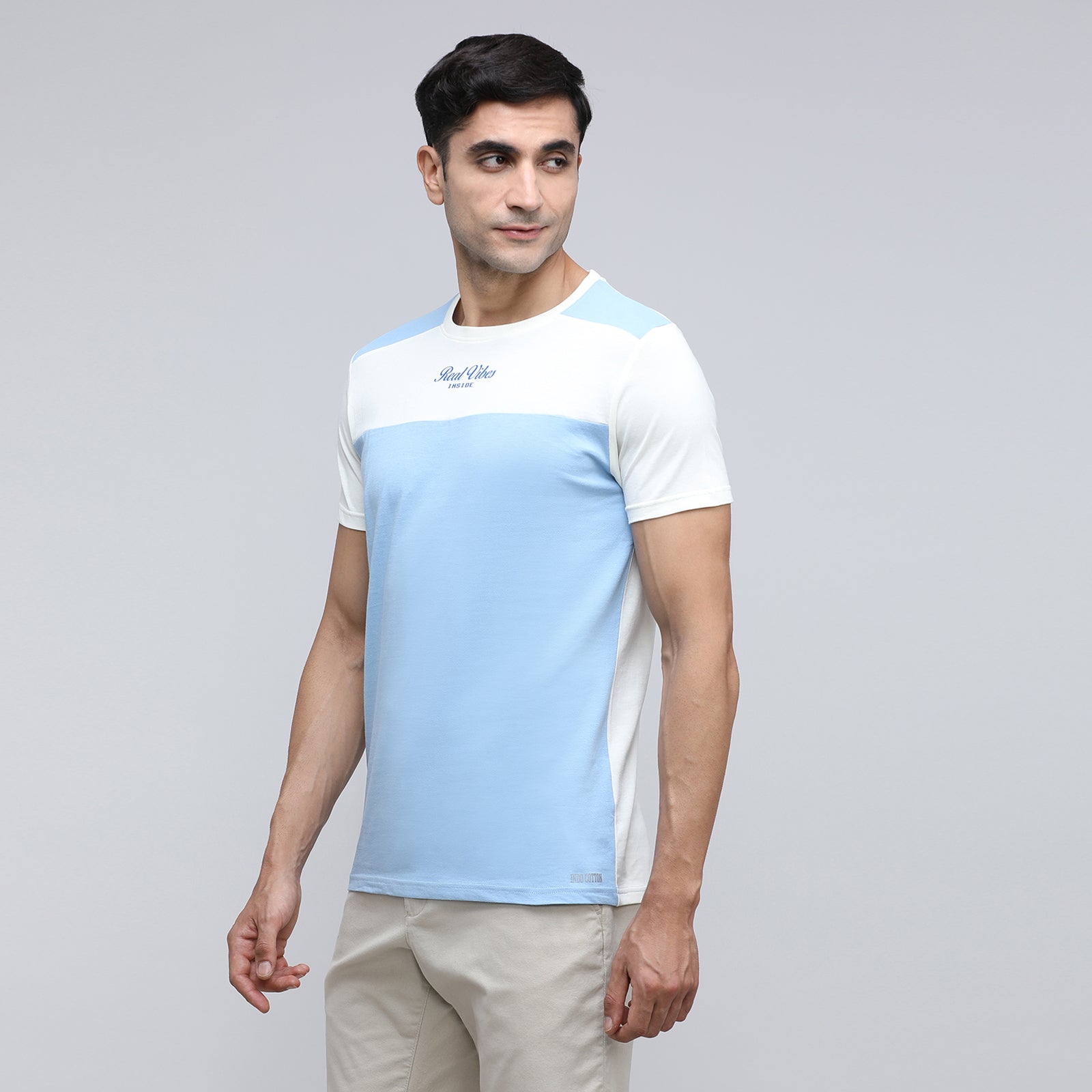 Indo Cotton Men's Crew Neck T-Shirt