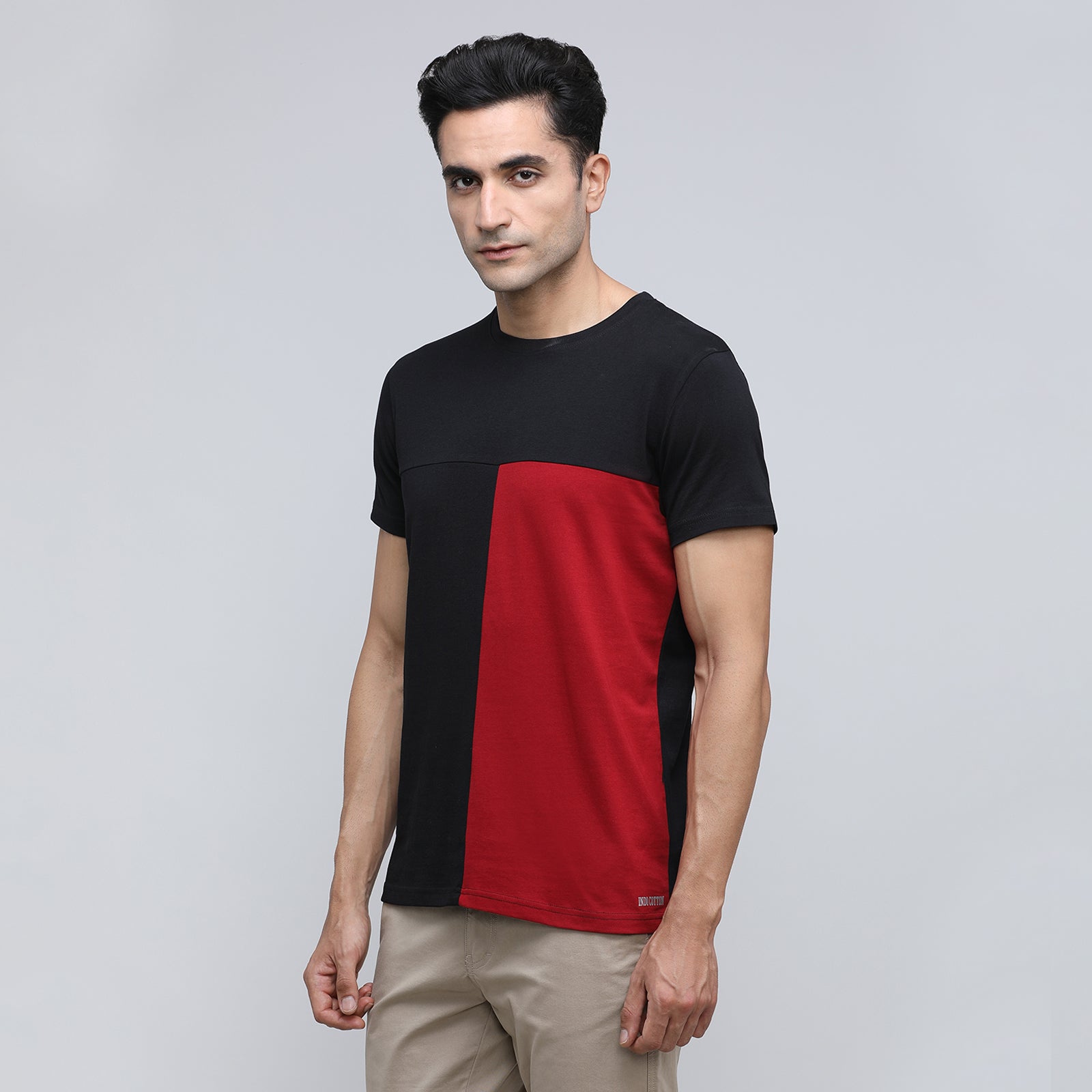 Indo Cotton Men's Crew Neck T-Shirt