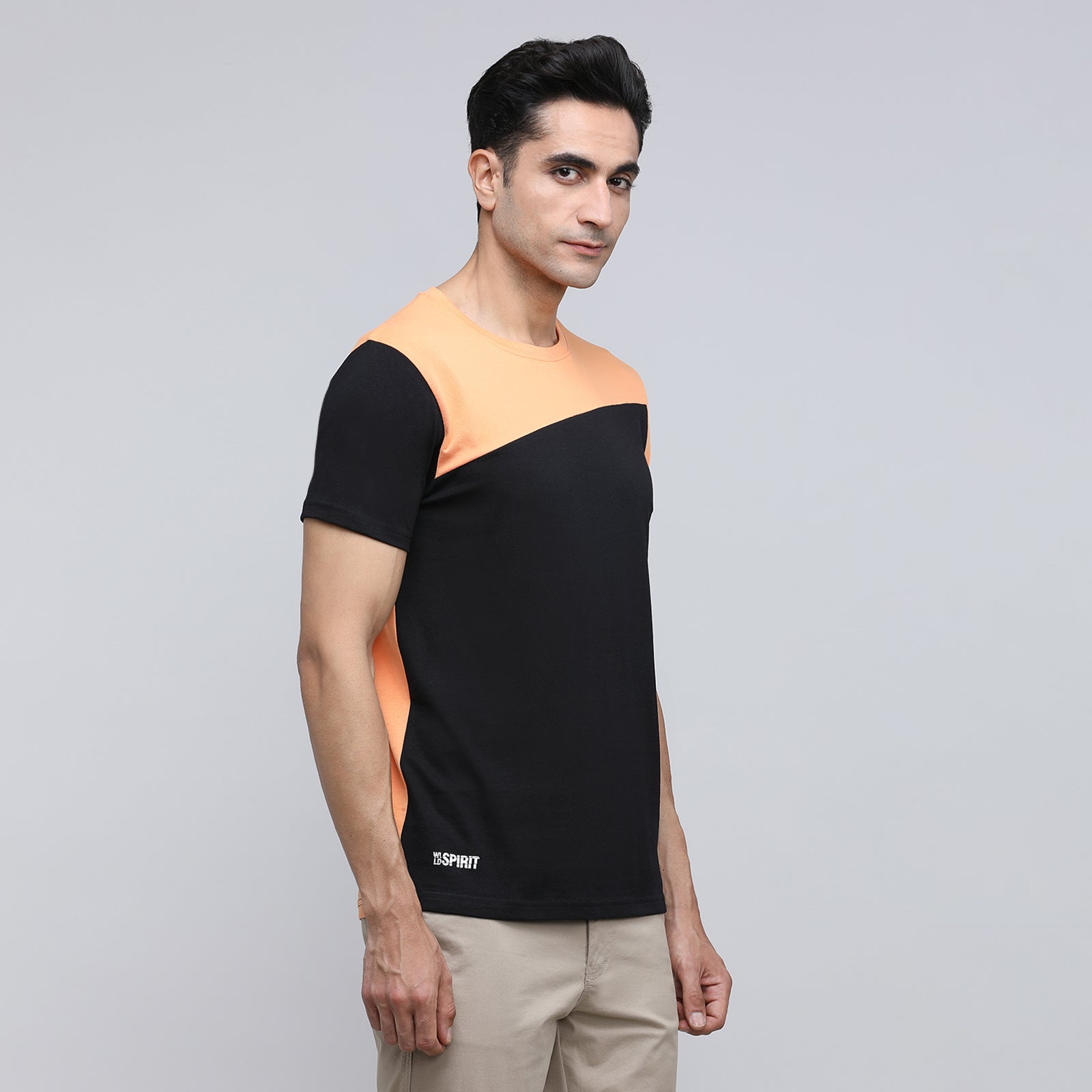 Indo Cotton Men's Crew Neck T- Shirt